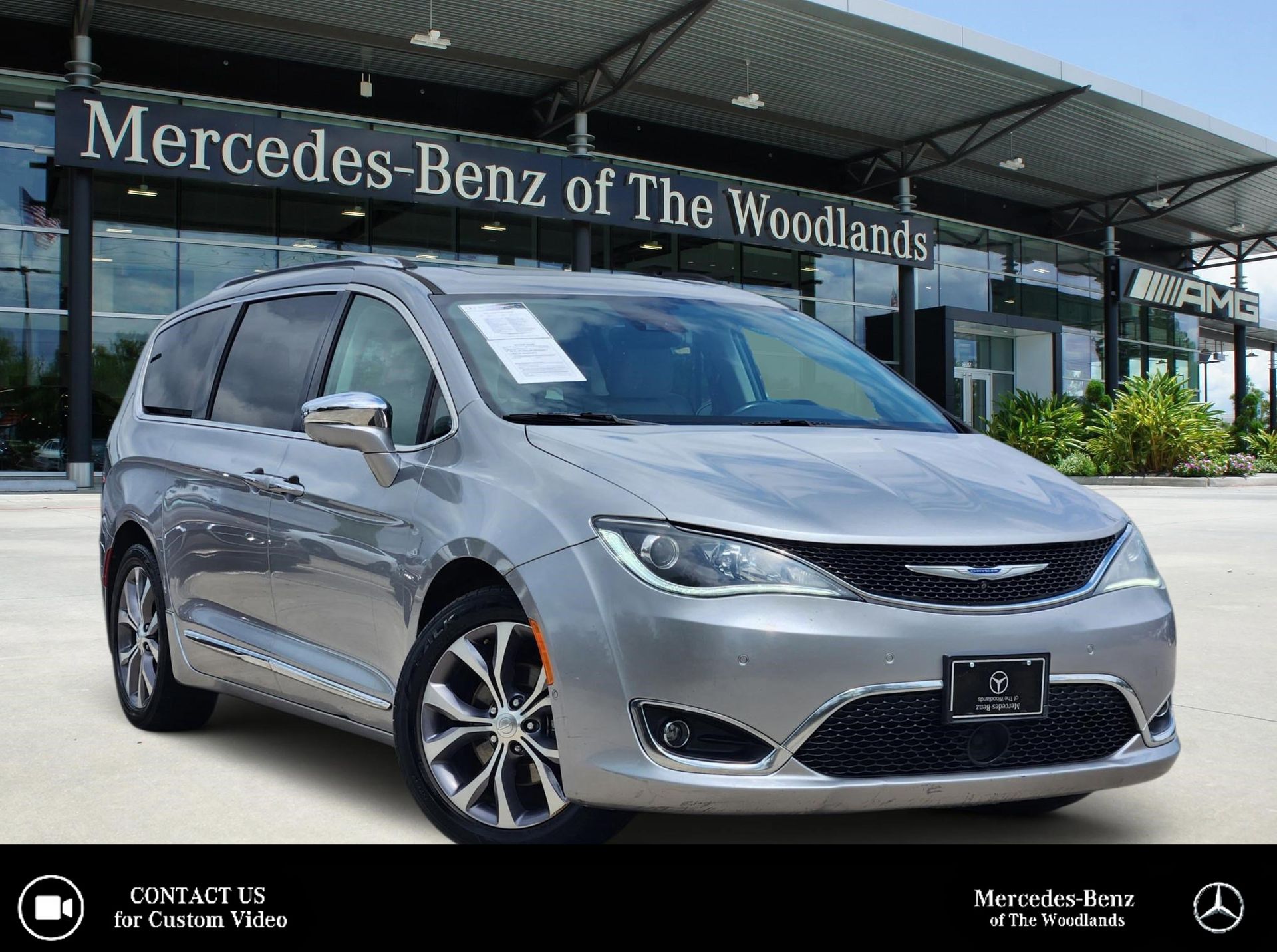 Billet Silver Metallic Clearcoat 2019 Chrysler Pacifica Limited FWD Minivan Front-Wheel Drive 9-Speed Automatic