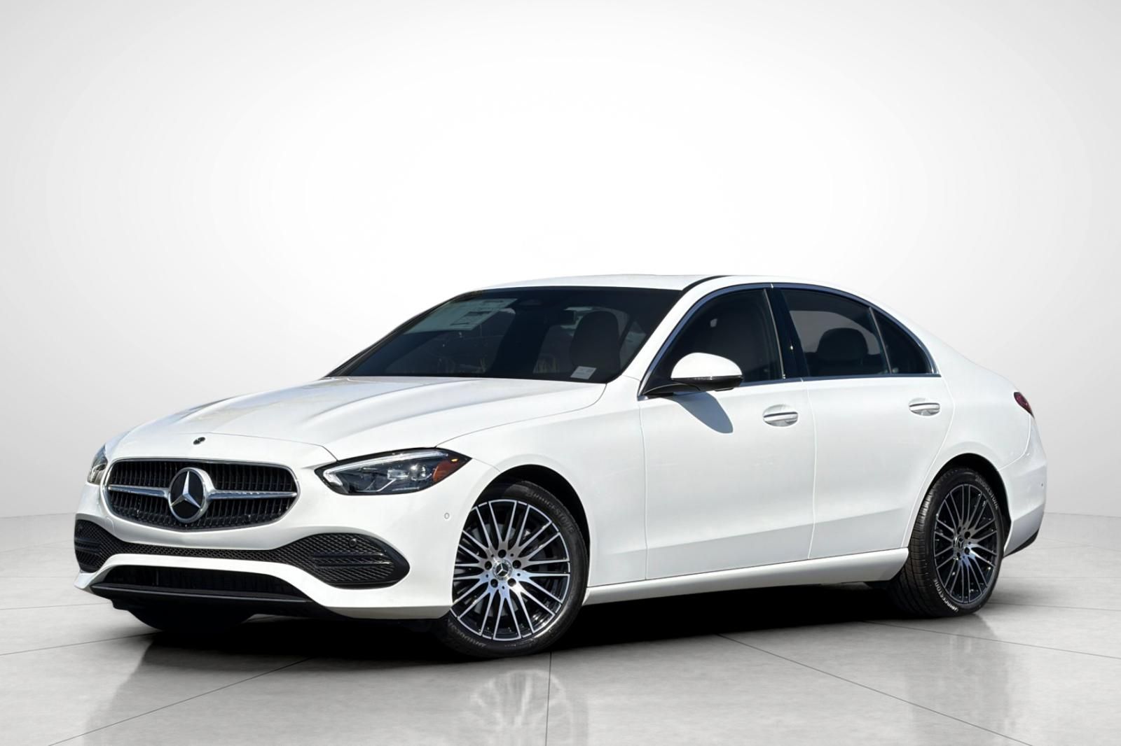 Polar White 2026 Mercedes-Benz C-Class Sedan Rear-Wheel Drive 9-Speed Automatic
