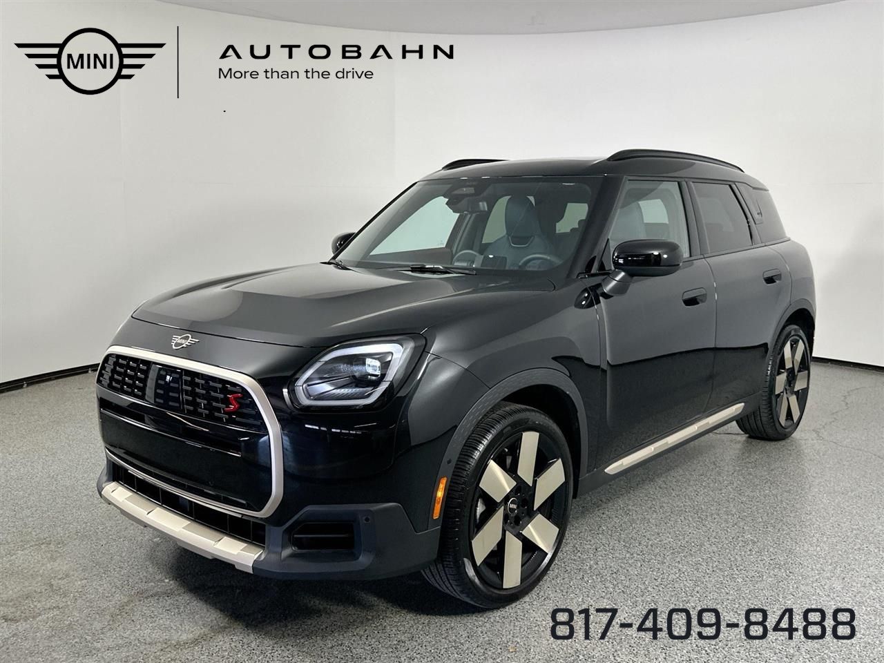 Midnight Black II Metallic 2025 MINI Countryman Cooper S ALL4 SUV / Crossover All-Wheel Drive 7-Speed Automatic