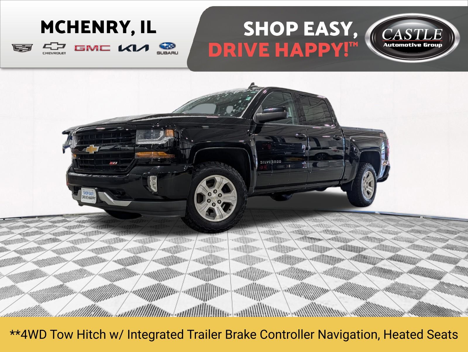 2017 Chevrolet Silverado 1500 LT Crew Cab 4WD