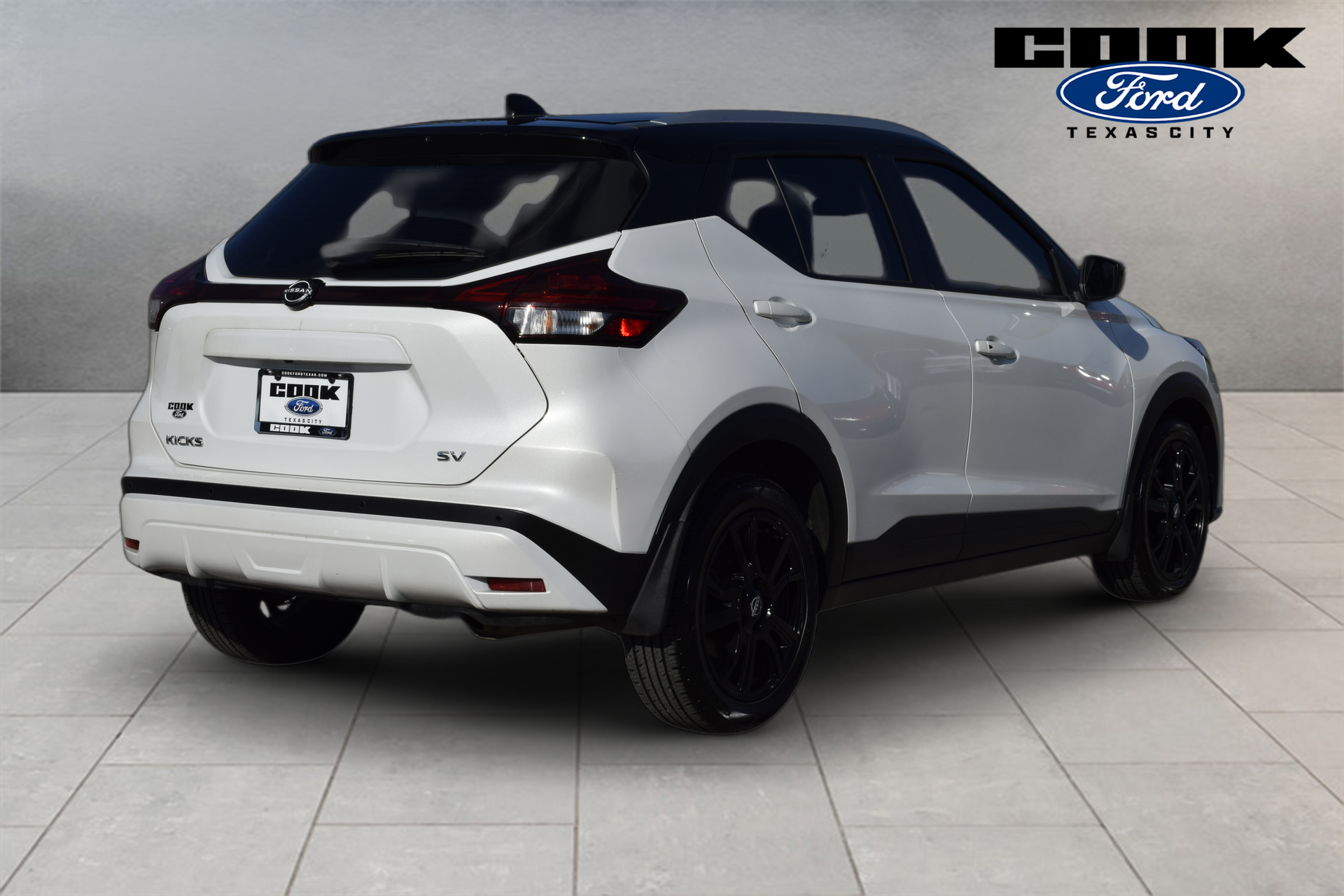 2024 Nissan Kicks SV White at Central Houston Nissan