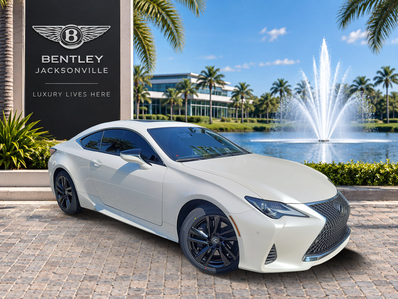 White Pearl 2024 Lexus RC Coupe Rear-Wheel Drive 8-Speed Automatic