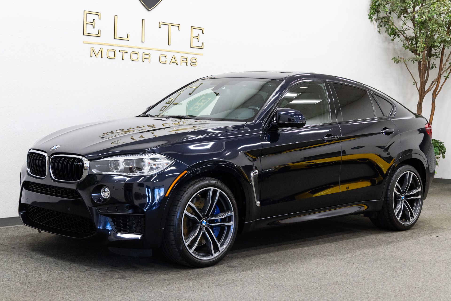 Carbon Black Metallic 2018 BMW X6 M SUV / Crossover All-Wheel Drive 8-Speed Automatic