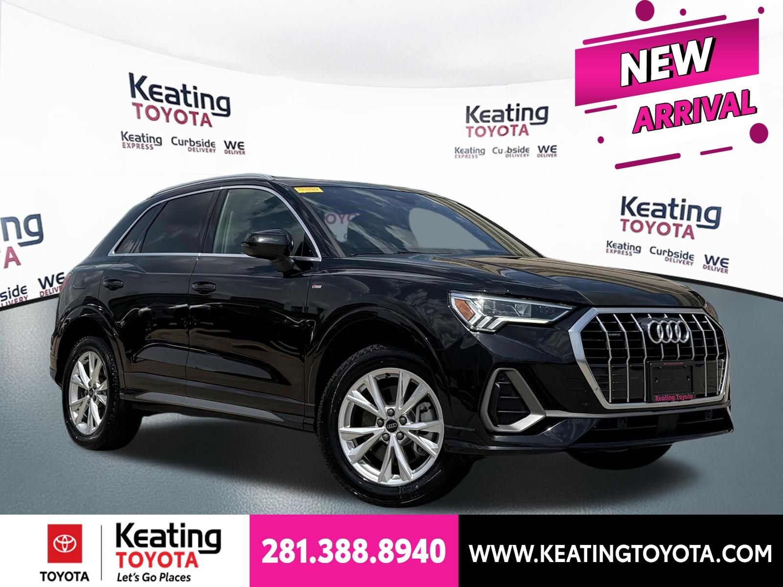 Mythos Black Metallic 2025 Audi Q3 quattro Premium S Line 45 TFSI SUV / Crossover All-Wheel Drive 8-Speed Automatic