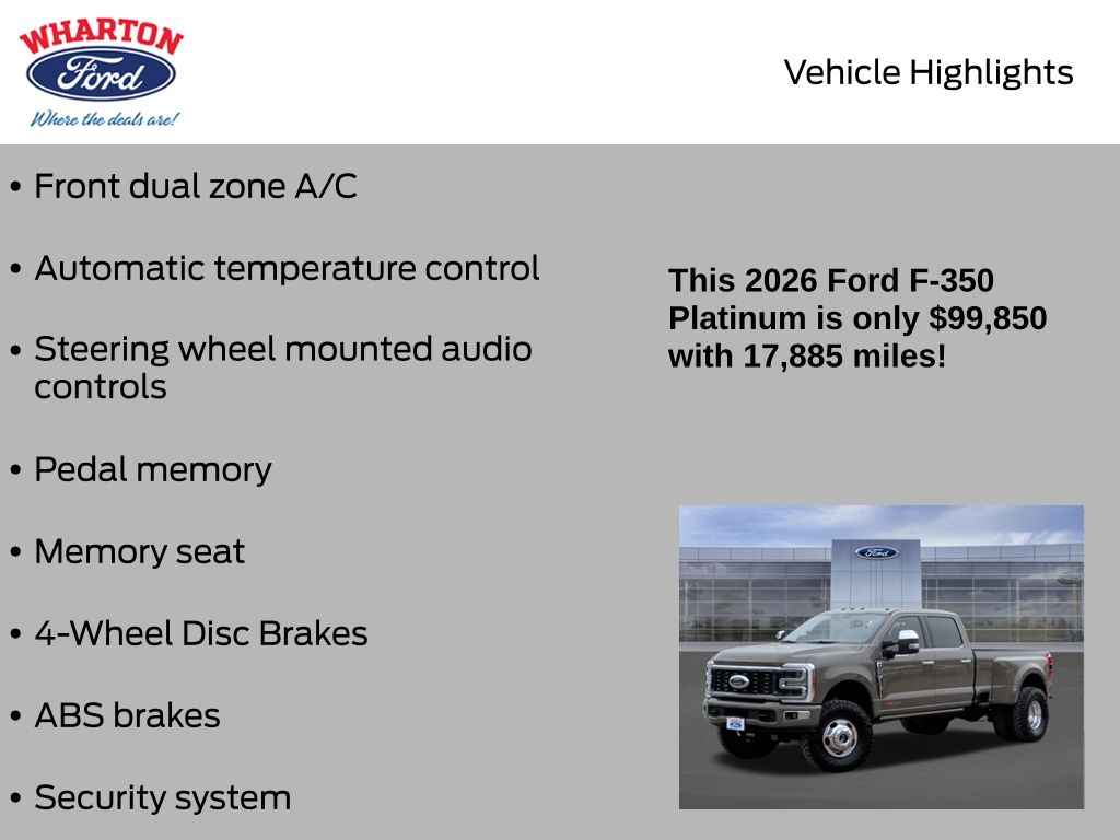 2026 Ford F-350SD Platinum - 10