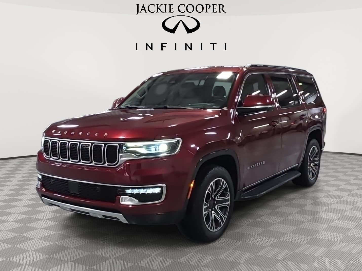 Velvet Red Pearlcoat 2022 Jeep Wagoneer SUV / Crossover Four-Wheel Drive 8-Speed Automatic
