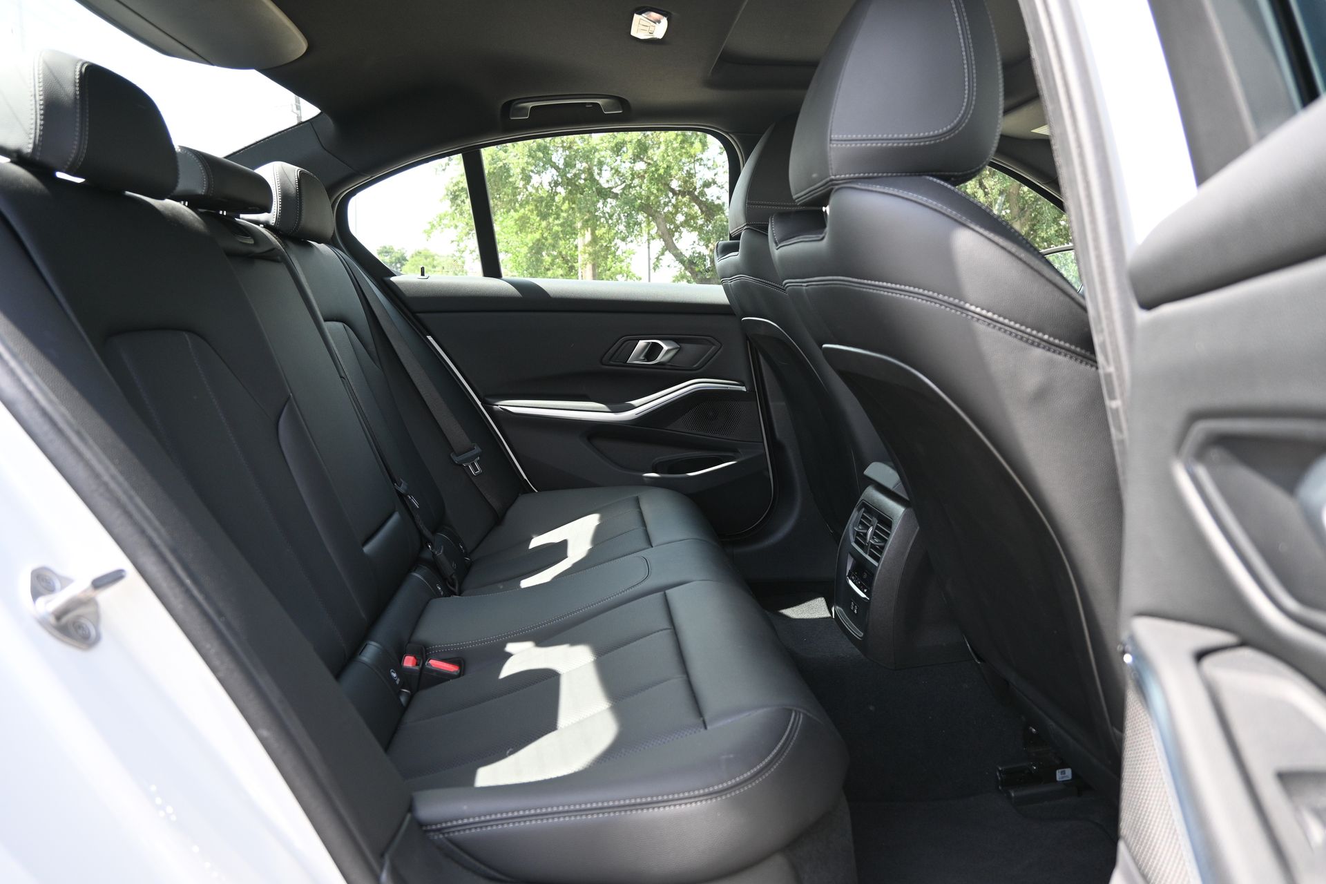 2026 BMW 3 Series 330i White at North Houston Mitsubishi