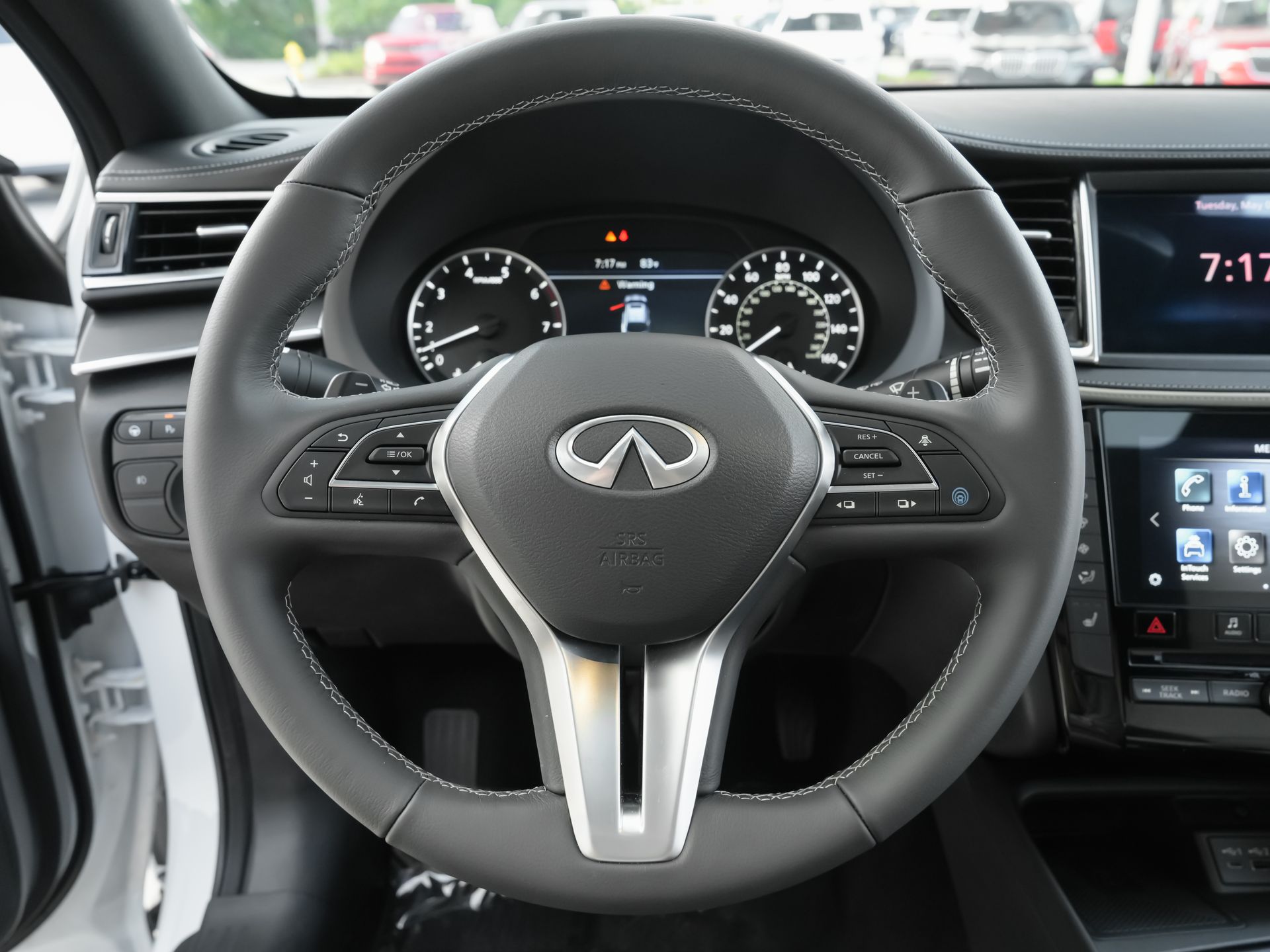 used 2025 INFINITI QX55 car, priced at $37,500