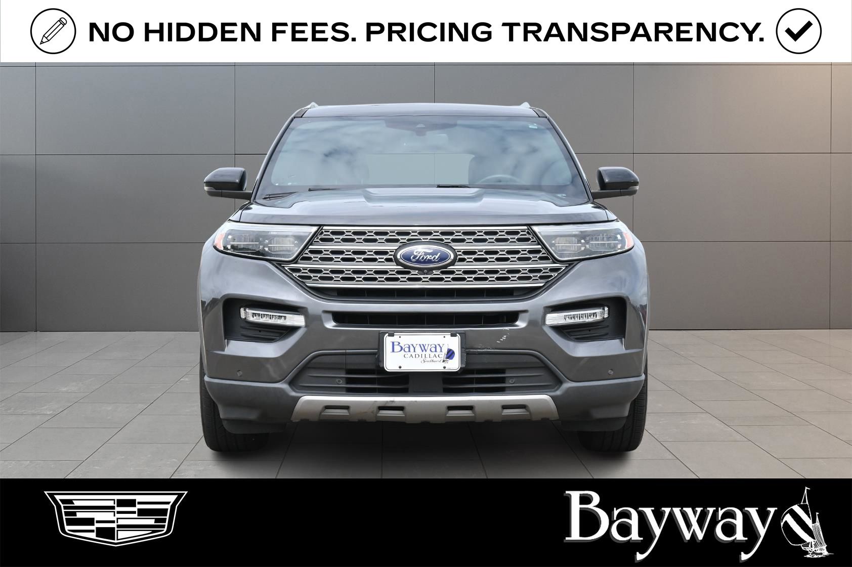 2020 Ford Explorer Limited Gray at DeMontrond Auto Country