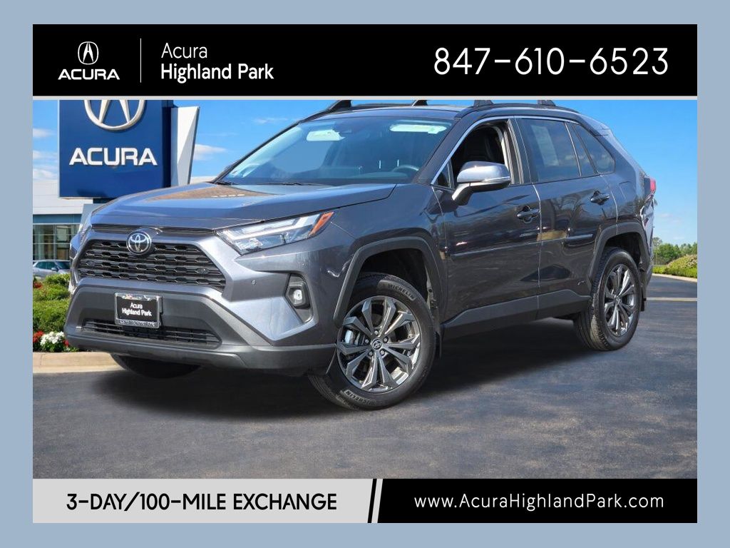 Magnetic Gray Metallic 2025 Toyota RAV4 Hybrid XLE Premium AWD SUV / Crossover All-Wheel Drive Continuously Variable Transmission