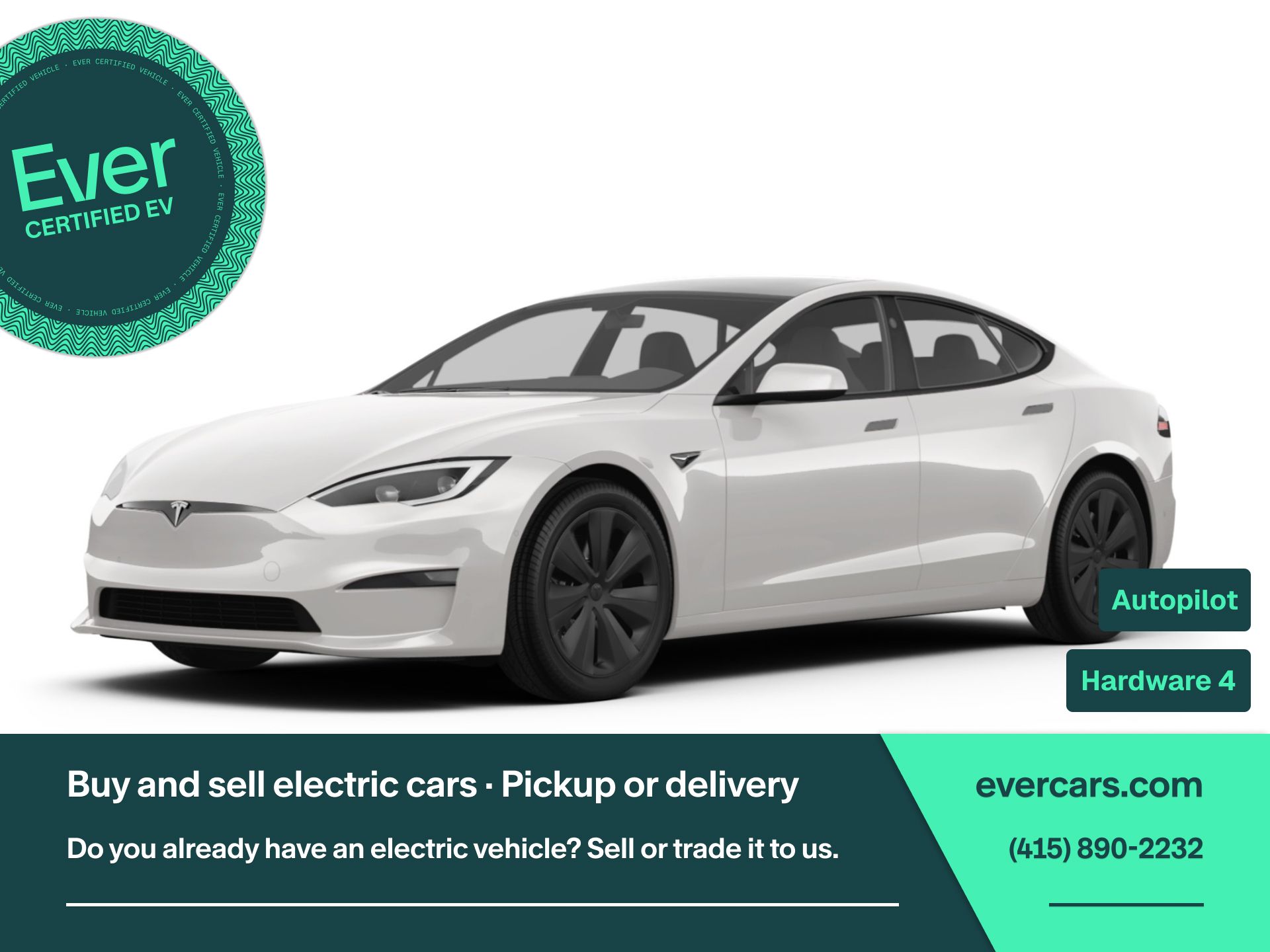 Silver 2025 Tesla Model S Plaid AWD Sedan All-Wheel Drive 1-Speed Automatic