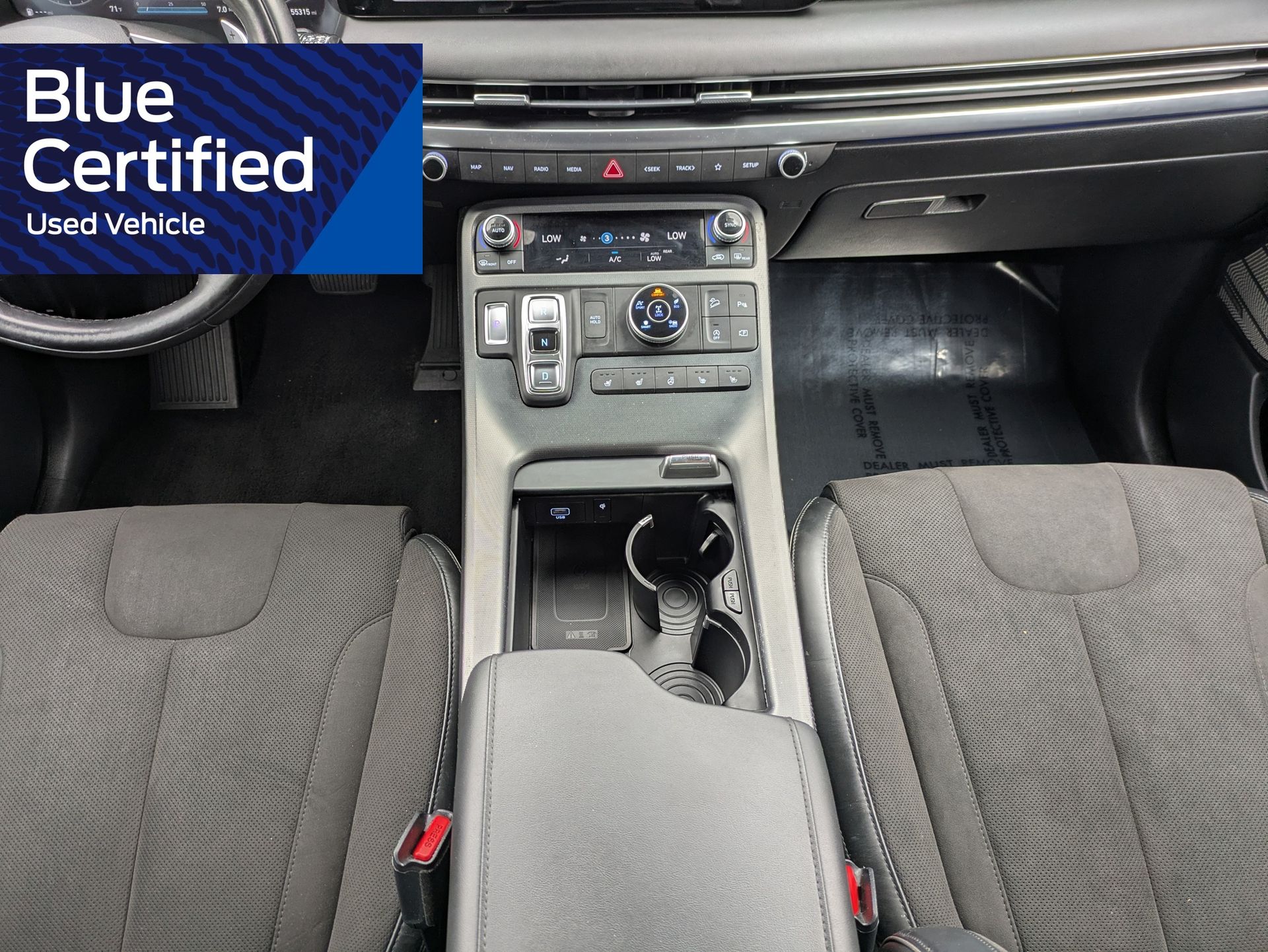 2024 Hyundai Palisade Calligraphy Night Edition White at Bob Mills Chevrolet