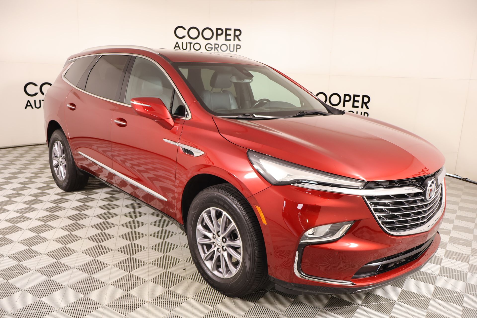 Cherry Red Tintcoat 2024 Buick Enclave SUV / Crossover Front-Wheel Drive 9-Speed Automatic