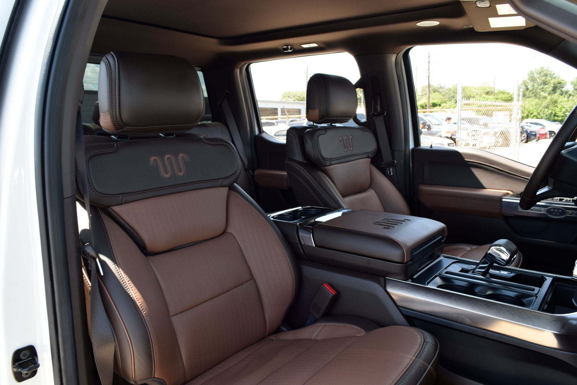2024 Ford F-150 King Ranch White at DeMontrond Gulf Freeway