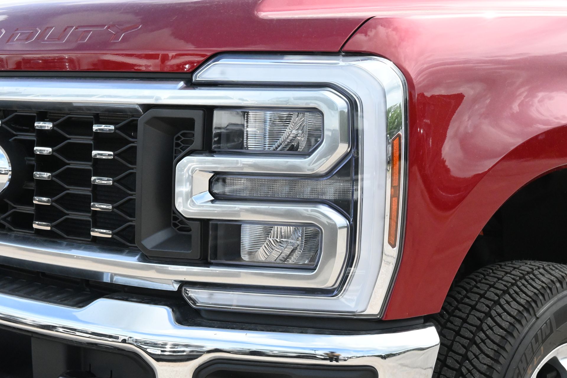 2026 Ford F-350SD Lariat Red at EAG Ford Navasota