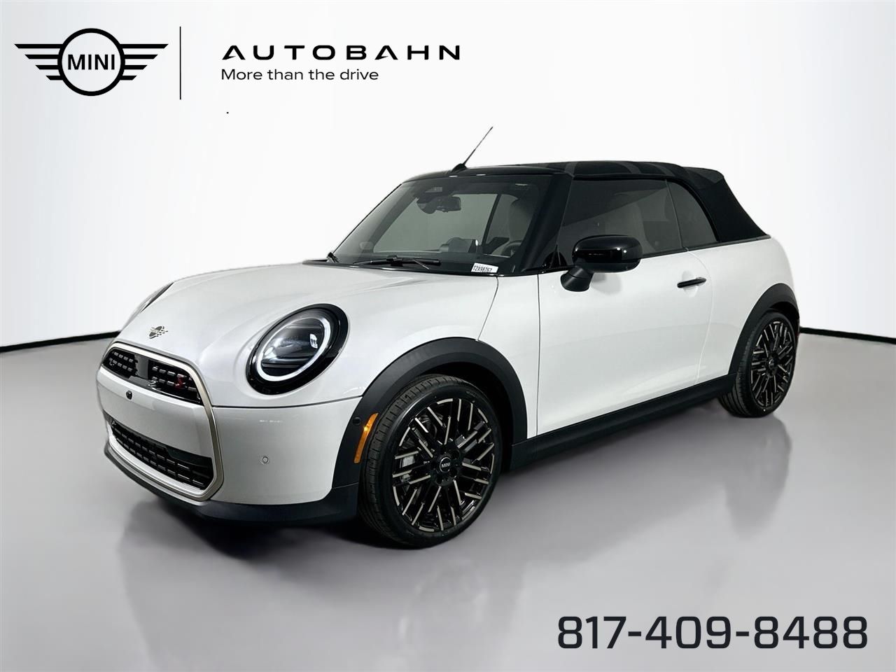 Nanuq White Metallic 2026 MINI Cooper S Convertible FWD Convertible Front-Wheel Drive 7-Speed Automatic