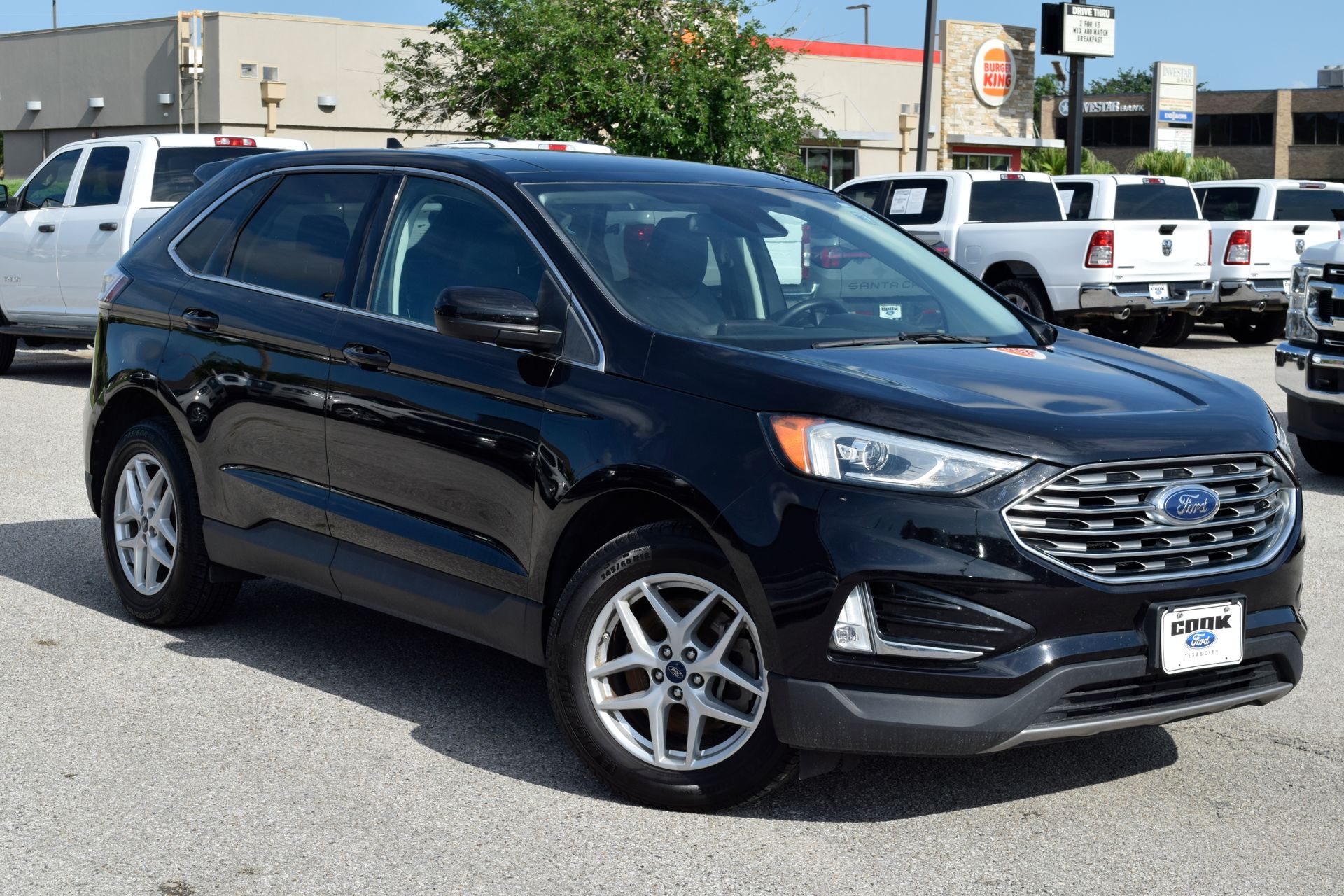 2021 Ford Edge SEL Black at DeMontrond Mazda