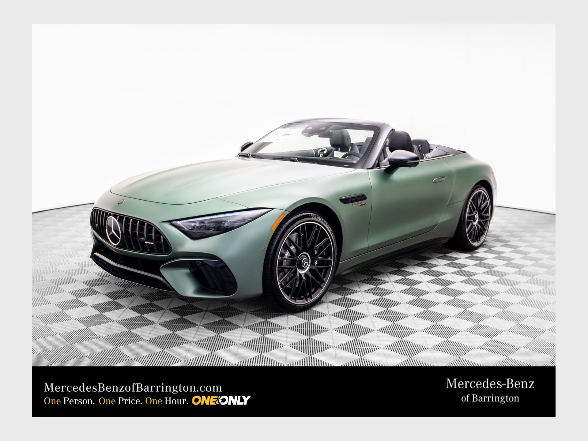 MANUFAKTUR Ireland Mid-Green Magno 2026 Mercedes-Benz SL-Class Convertible All-Wheel Drive 9-Speed Automatic
