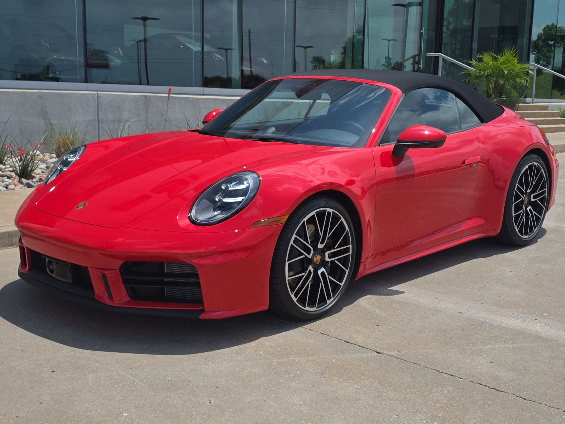 Guards Red 2026 Porsche 911 Carrera Cabriolet RWD Convertible Rear-Wheel Drive 8-Speed Automatic