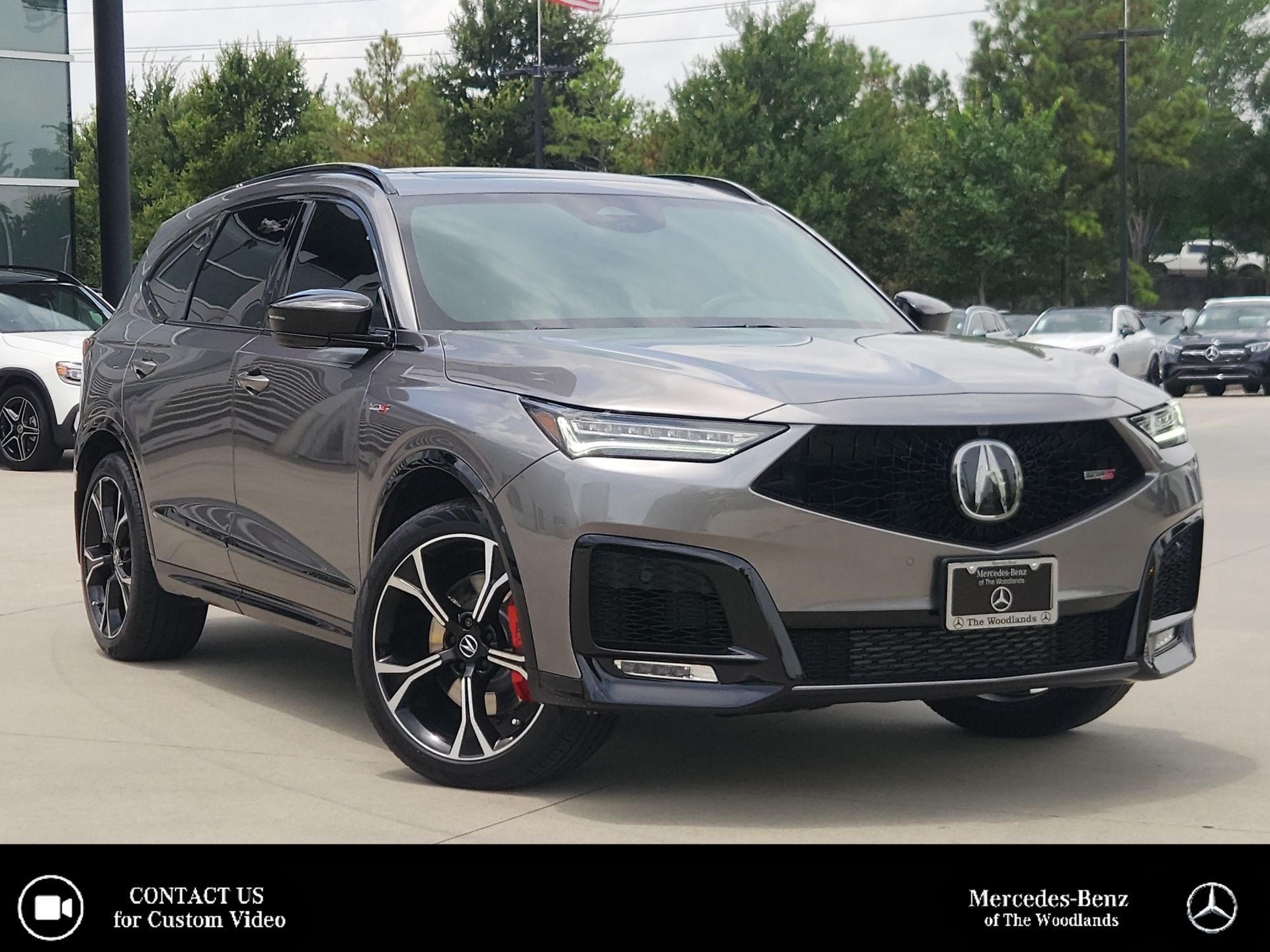 Liquid Carbon Metallic 2026 Acura MDX SUV / Crossover All-Wheel Drive Automatic