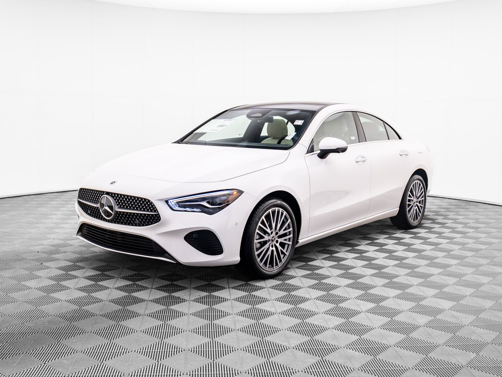 Polar White 2026 Mercedes-Benz CLA Coupe All-Wheel Drive 8-Speed Dual Clutch