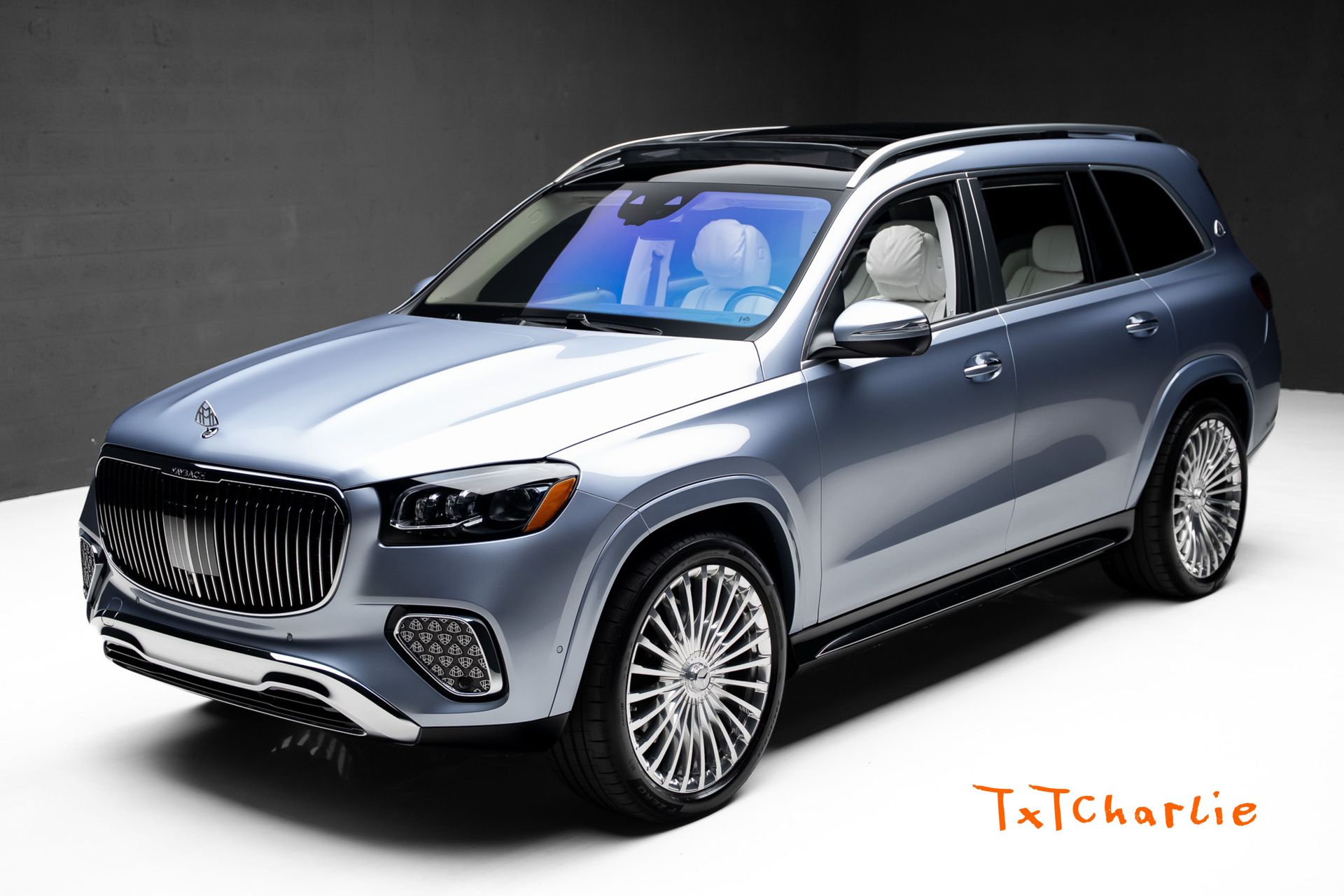 Blue 2025 Mercedes-Benz GLS SUV / Crossover All-Wheel Drive 9-Speed Automatic