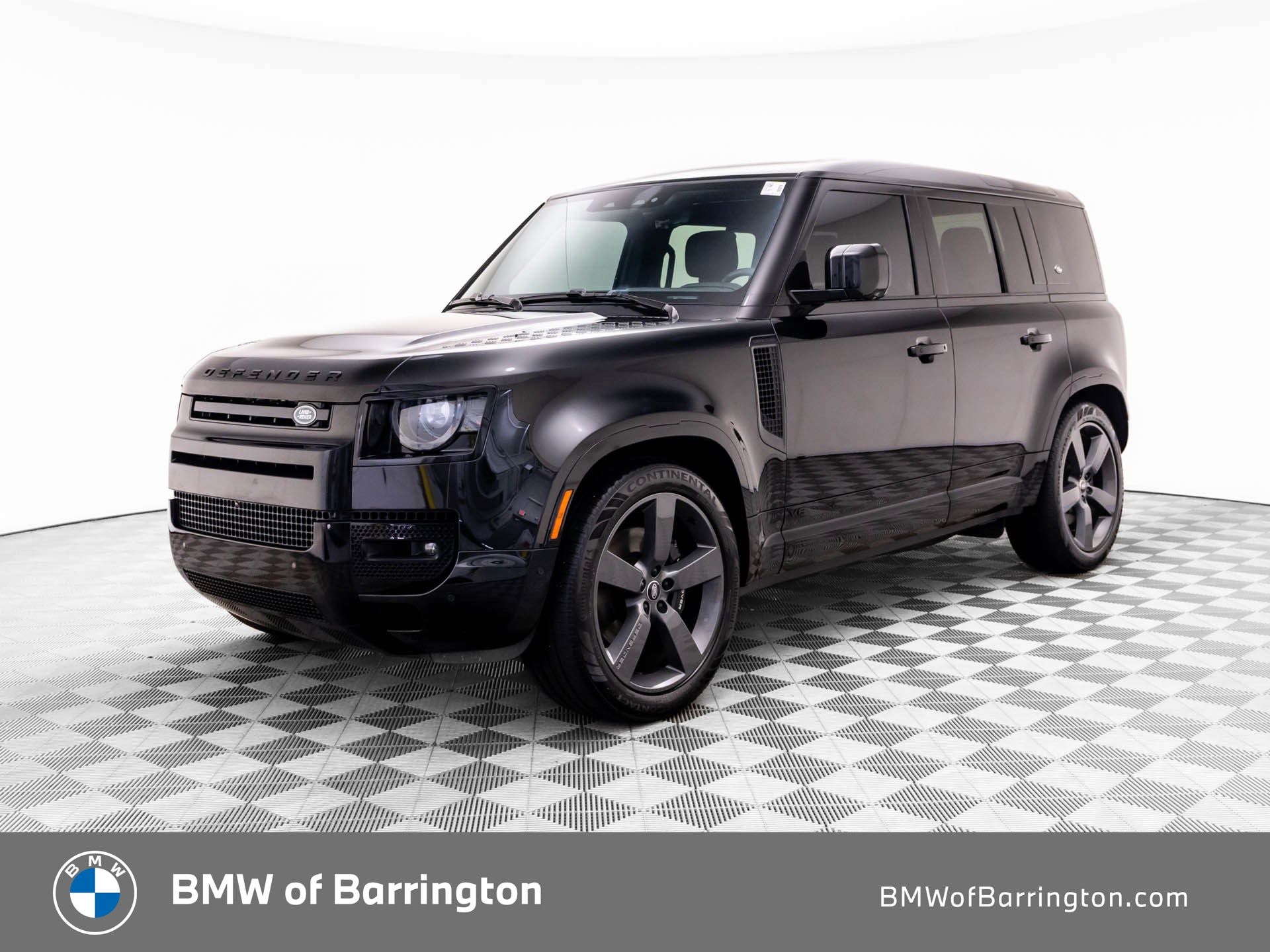 Santorini Black Metallic 2023 Land Rover Defender SUV / Crossover All-Wheel Drive 8-Speed Automatic