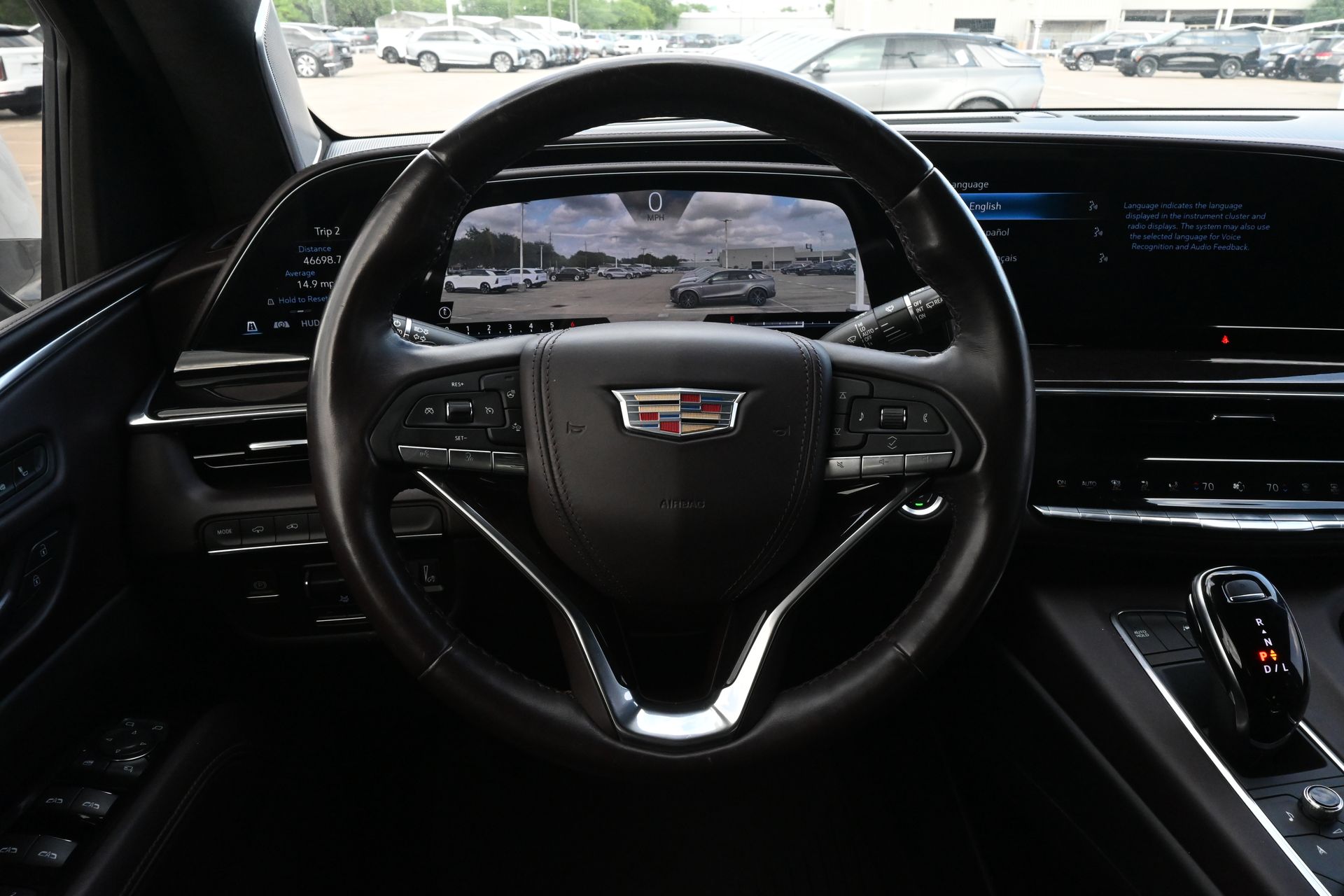 2022 Cadillac Escalade ESV Sport Platinum White at DeMontrond Automotive Group