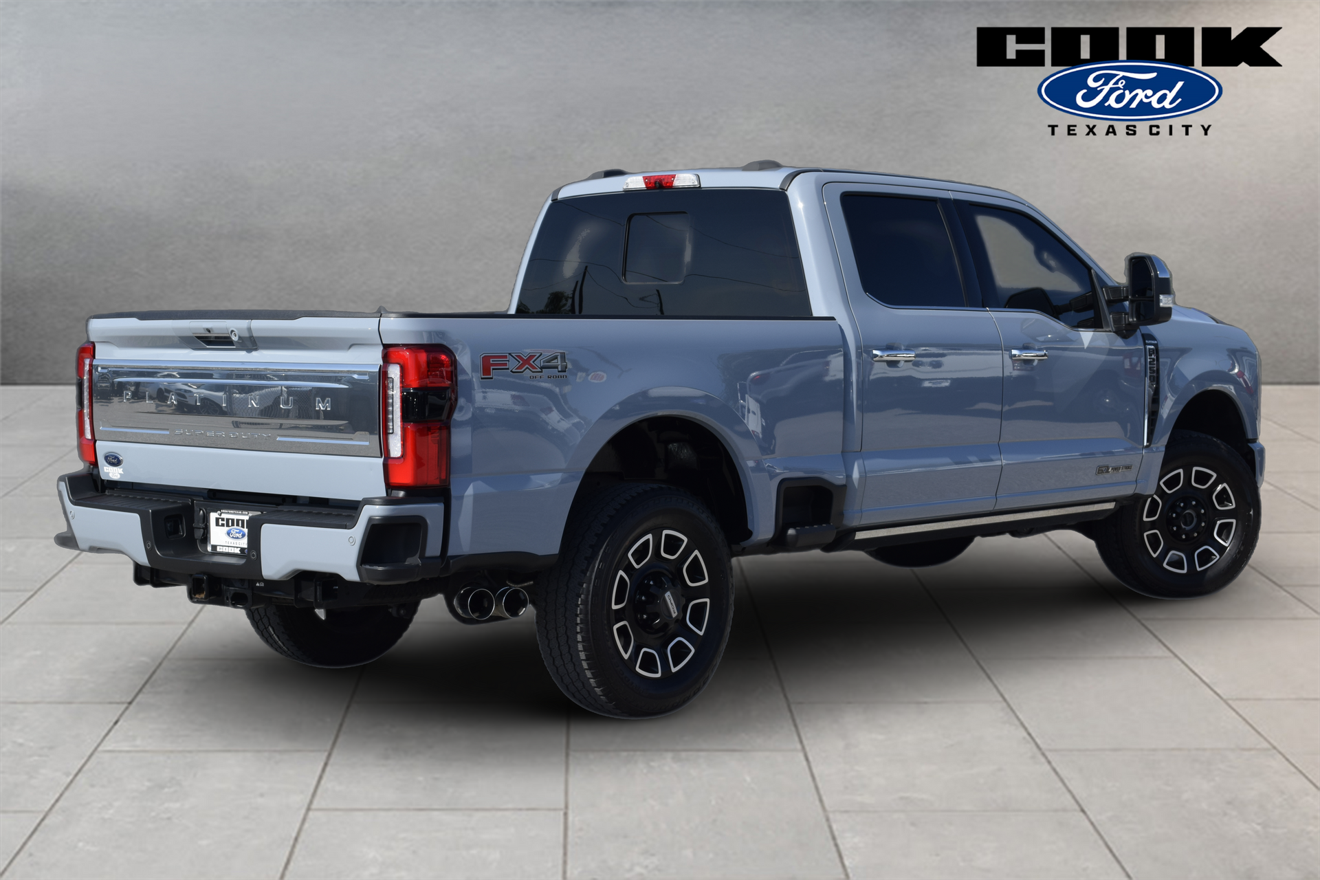 2024 Ford F-250SD Platinum Gray at South Houston Nissan