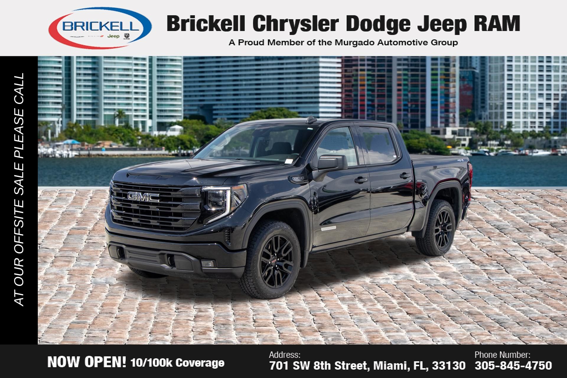 Onyx Black 2024 GMC Sierra 1500 Pickup Truck Four-Wheel Drive Automatic