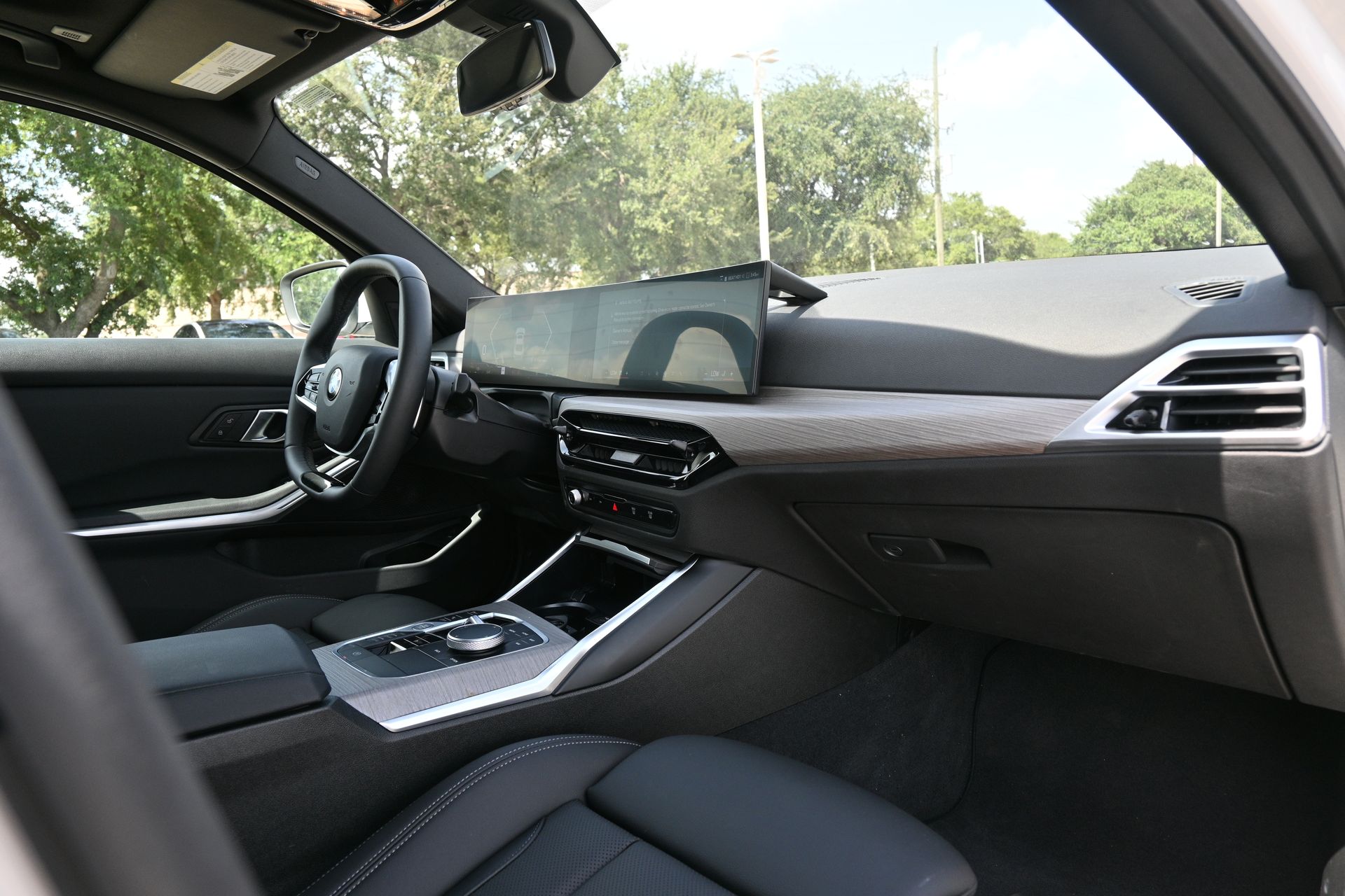 2026 BMW 3 Series 330i White at North Houston Mitsubishi