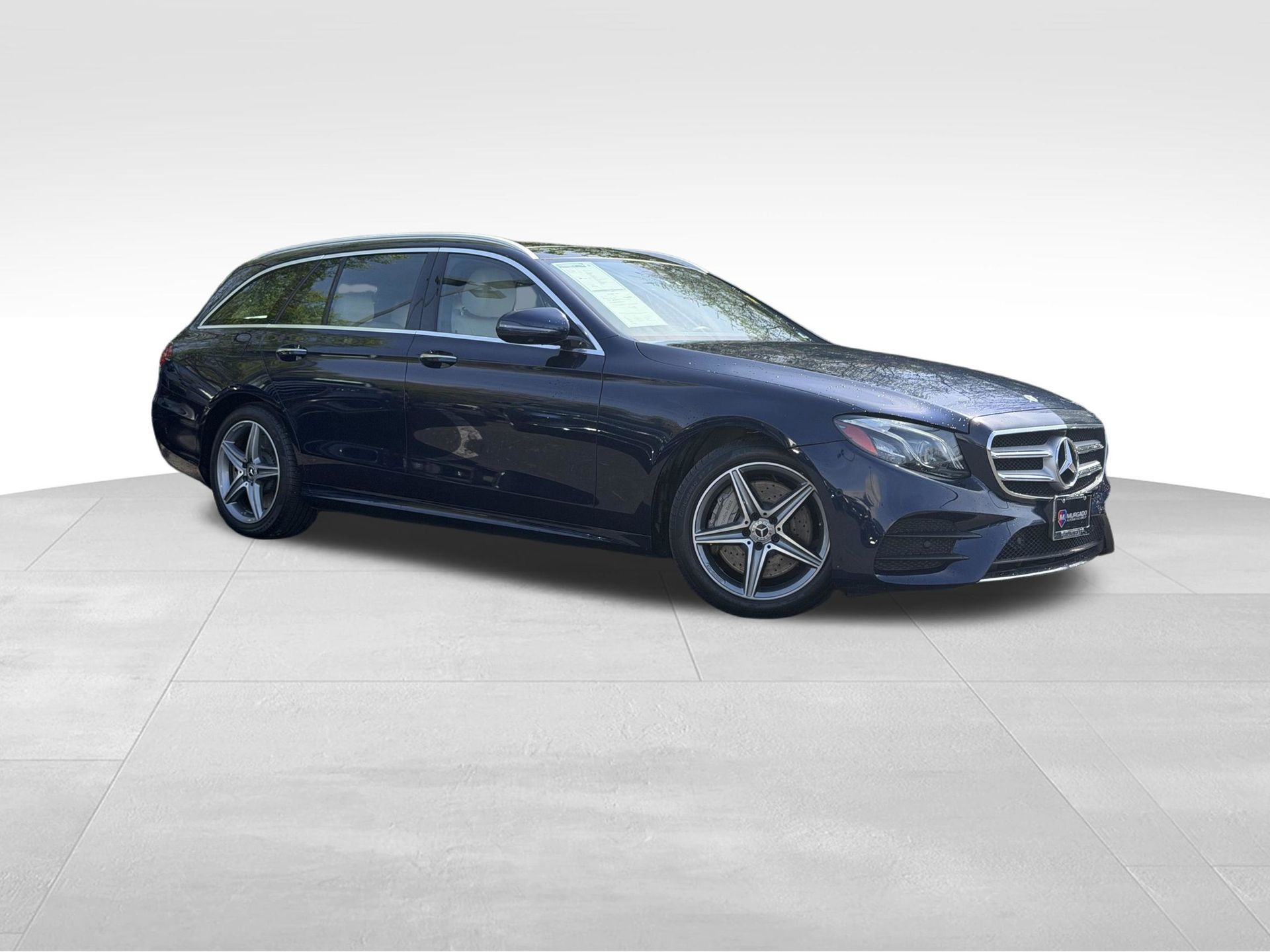 Lunar Blue Metallic 2019 Mercedes-Benz E-Class E 450 4MATIC Wagon AWD Wagon All-Wheel Drive 9-Speed Automatic