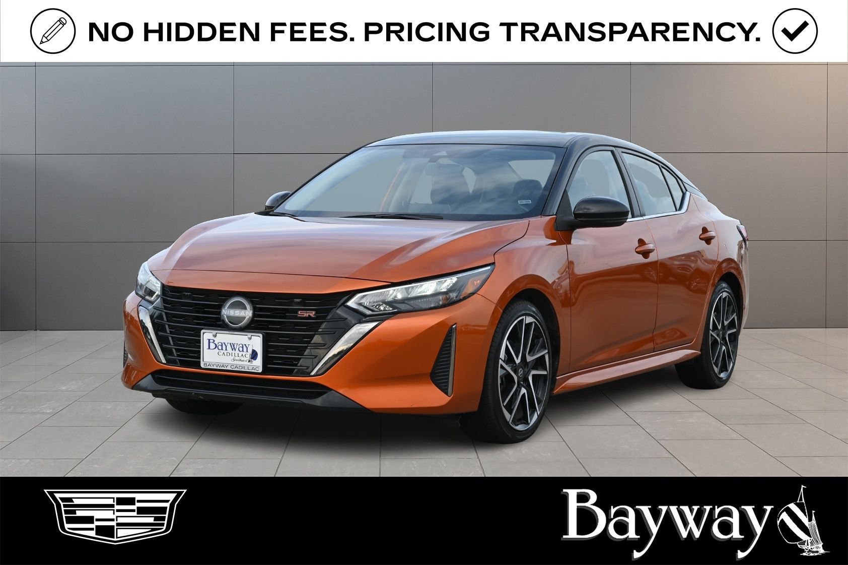 2025 Nissan Sentra SR Orange at South Houston Nissan