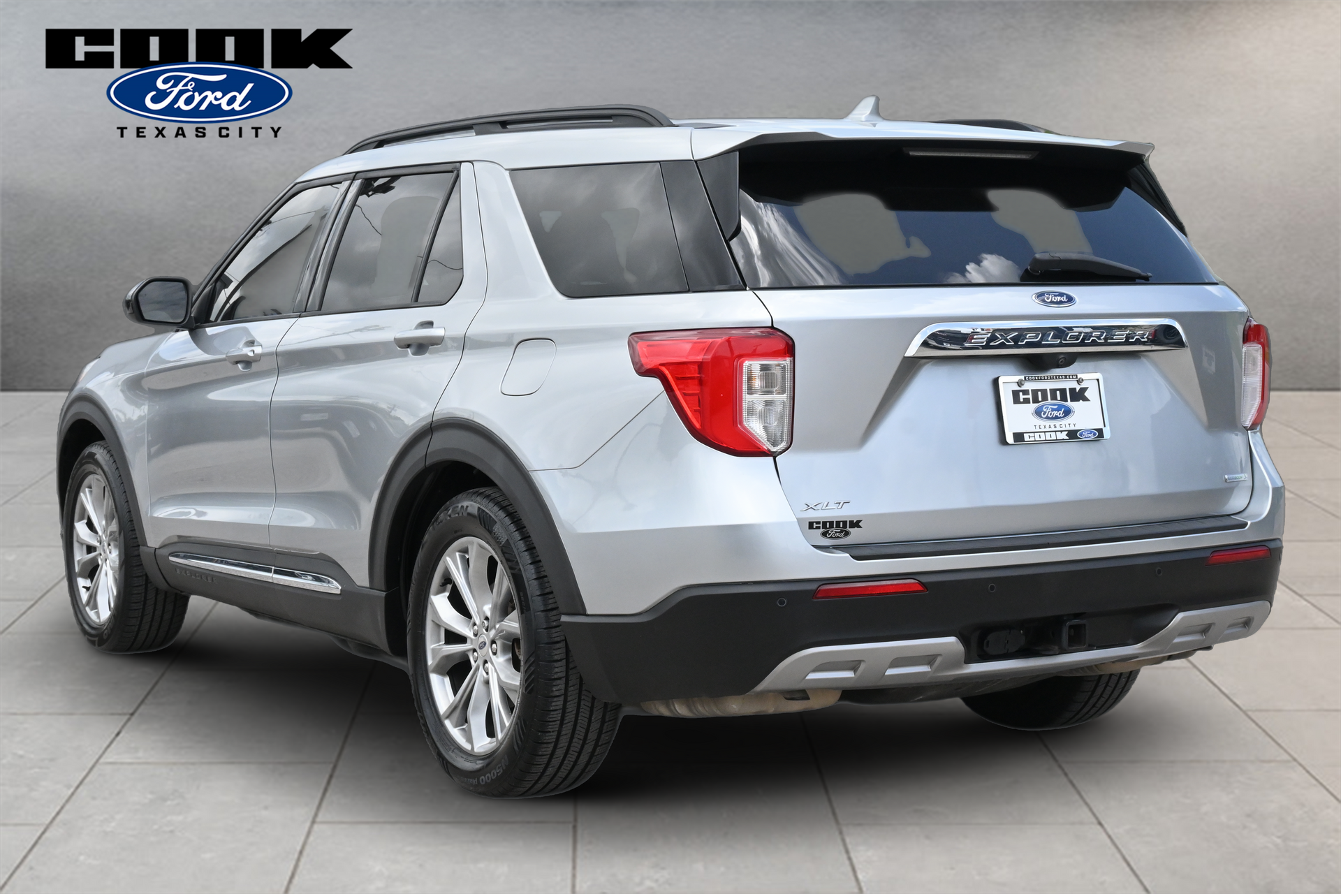 2020 Ford Explorer XLT Silver at Cook Ford
