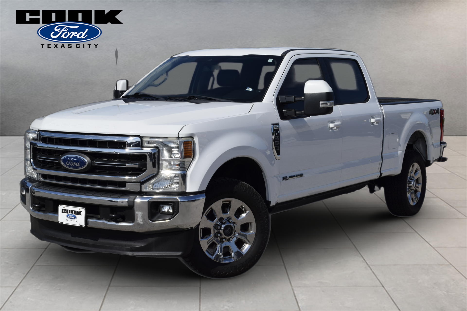 2021 Ford F-250SD Lariat White at Autostrade