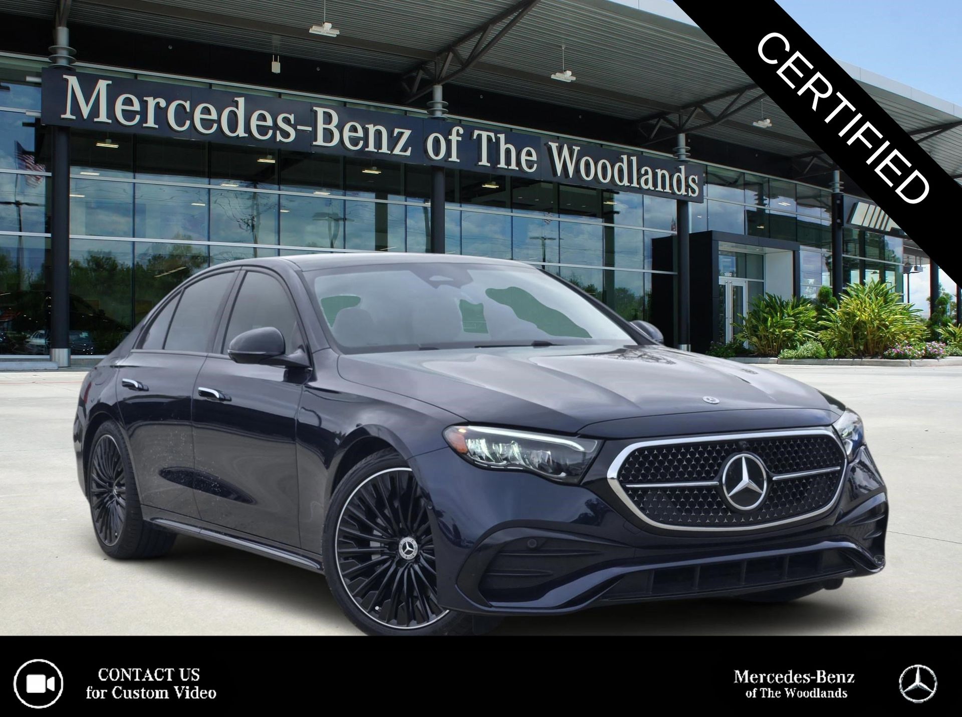 Nautical Blue Metallic 2026 Mercedes-Benz E-Class E 350 RWD Sedan Rear-Wheel Drive 9-Speed Automatic