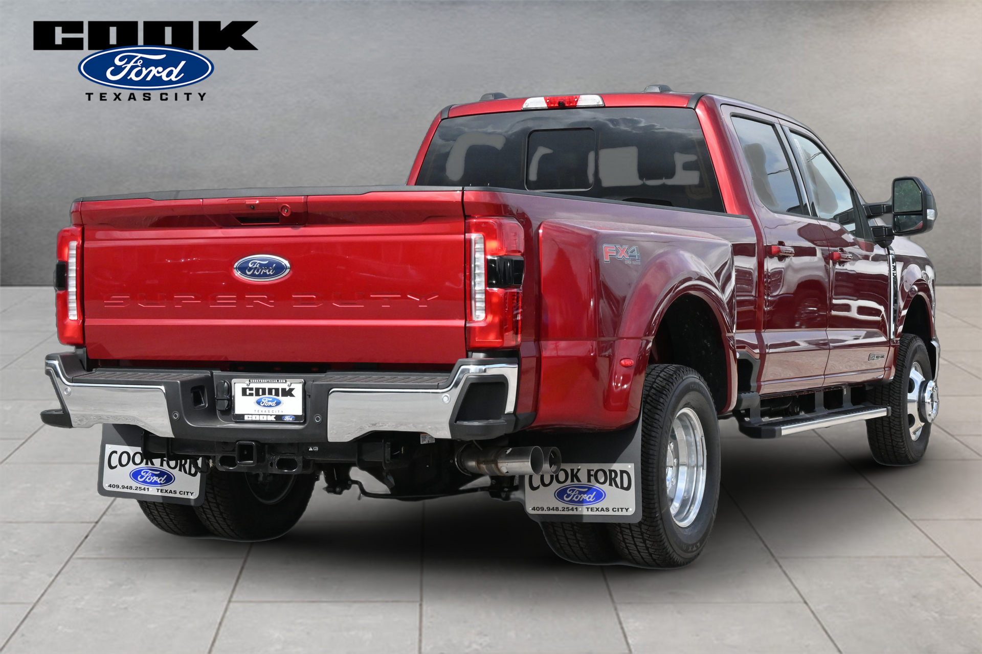 2026 Ford F-350SD Lariat Red at EAG Ford Navasota