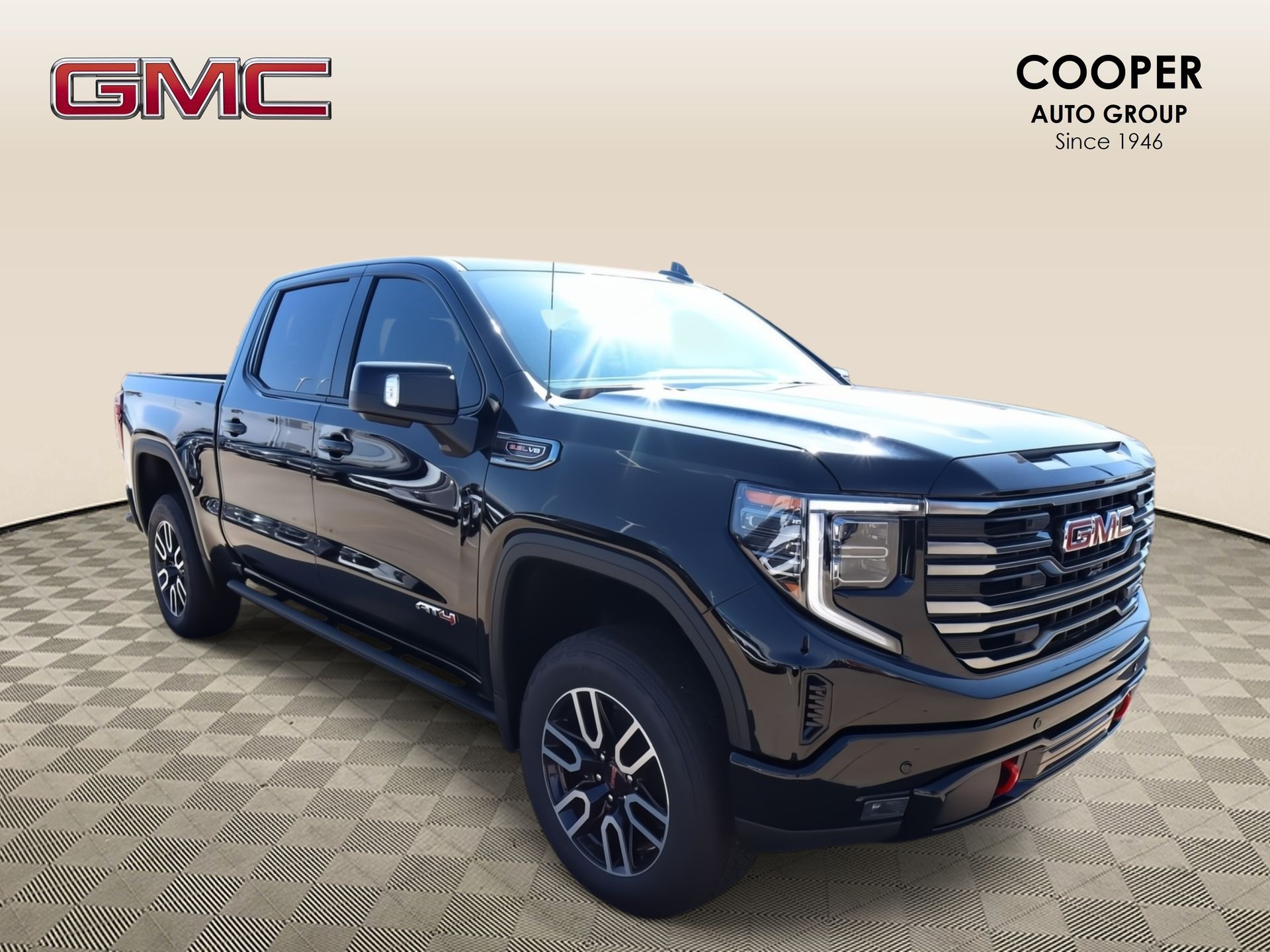 Onyx Black 2026 GMC Sierra 1500 Pickup Truck Four-Wheel Drive Automatic