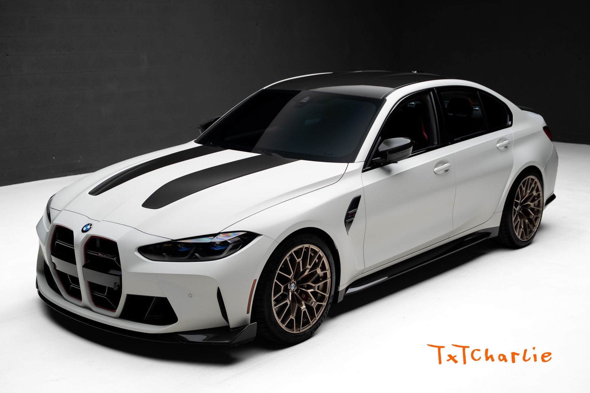 Frozen Solid White 2024 BMW M3 Sedan All-Wheel Drive 8-Speed Automatic