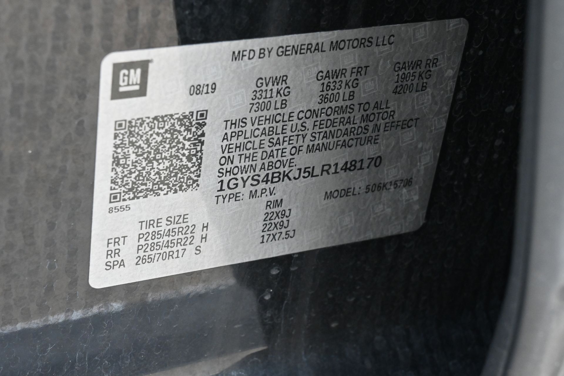 2020 Cadillac Escalade Luxury Black at Emmons Autoplex