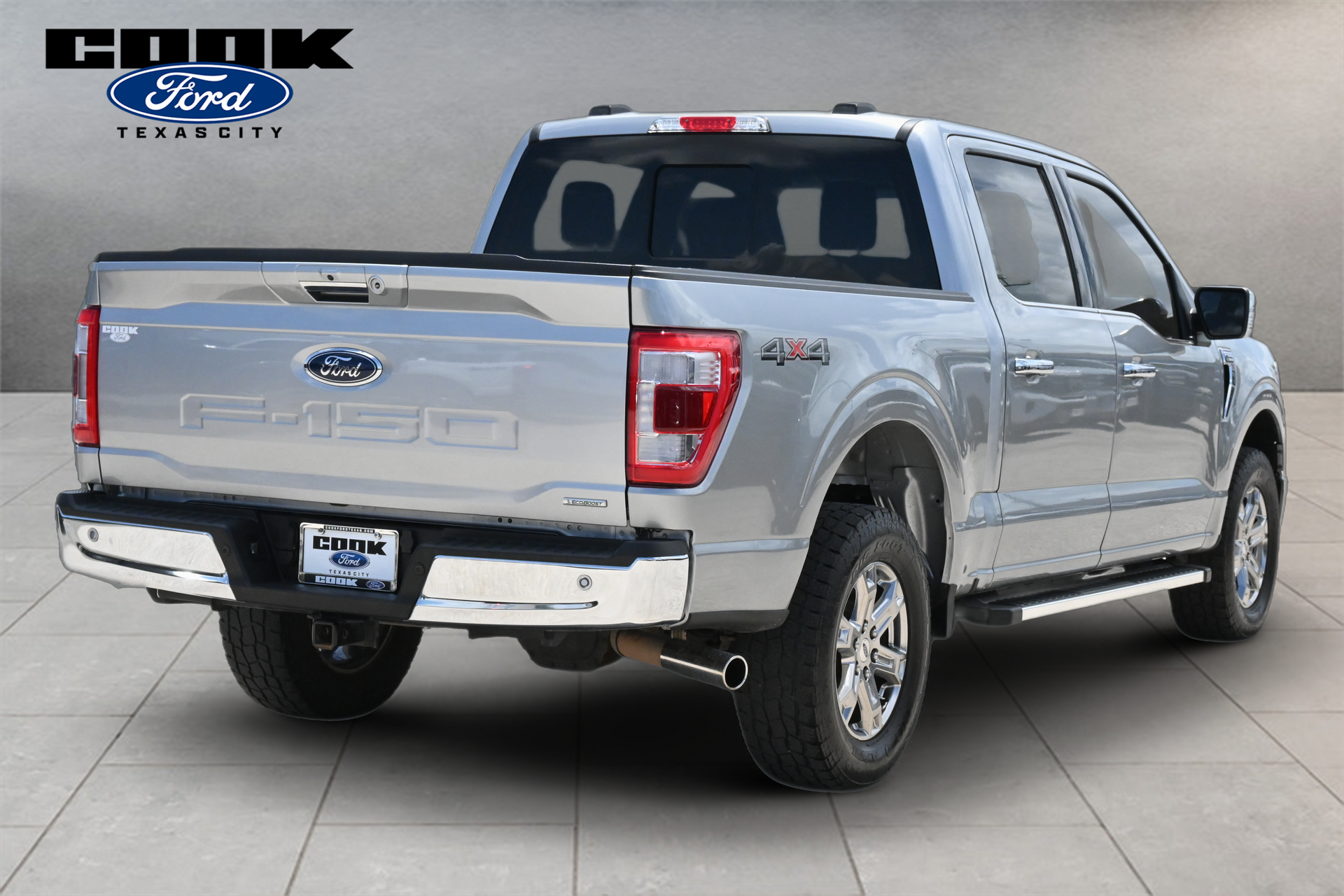 2023 Ford F-150 Lariat Silver at Cook Ford