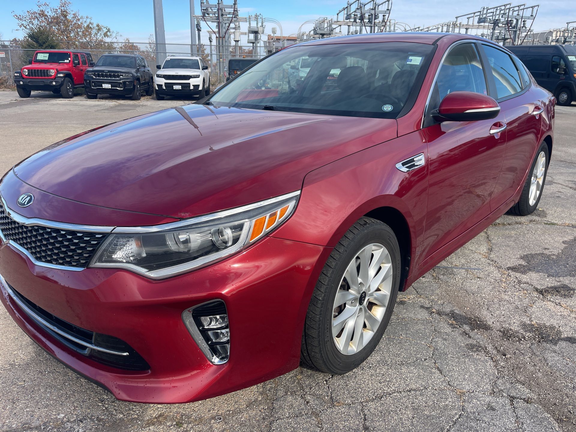 Used 2018 Kia Optima S with VIN 5XXGT4L30JG194483 for sale in Naperville, IL