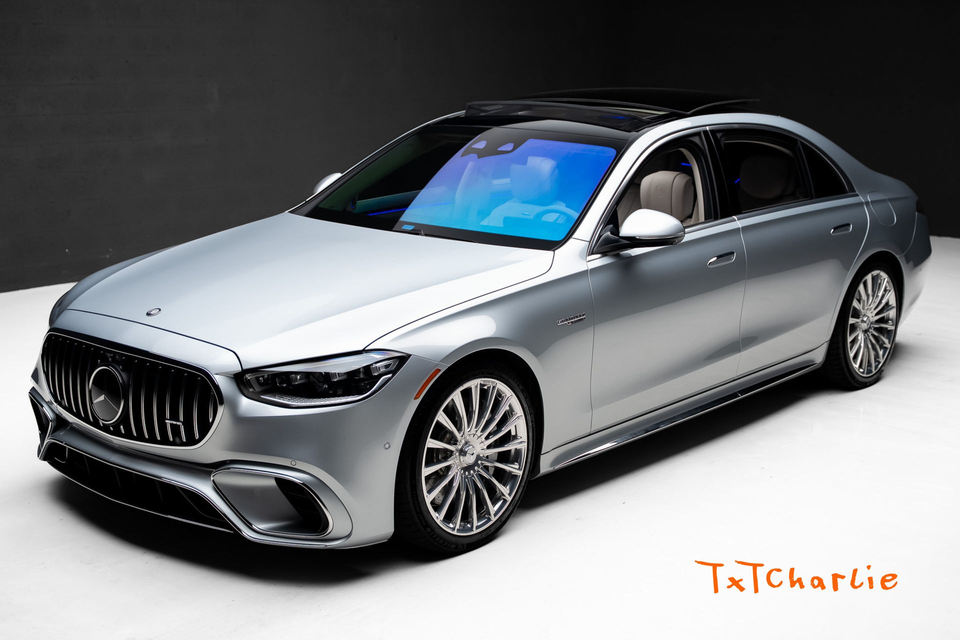 Cirrus Silver Metallic 2025 Mercedes-Benz S-Class Sedan All-Wheel Drive 9-Speed Automatic