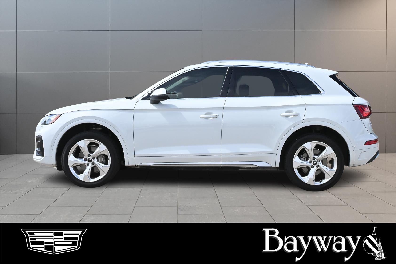 2021 Audi Q5 45 Prestige White at Genesis of Spring