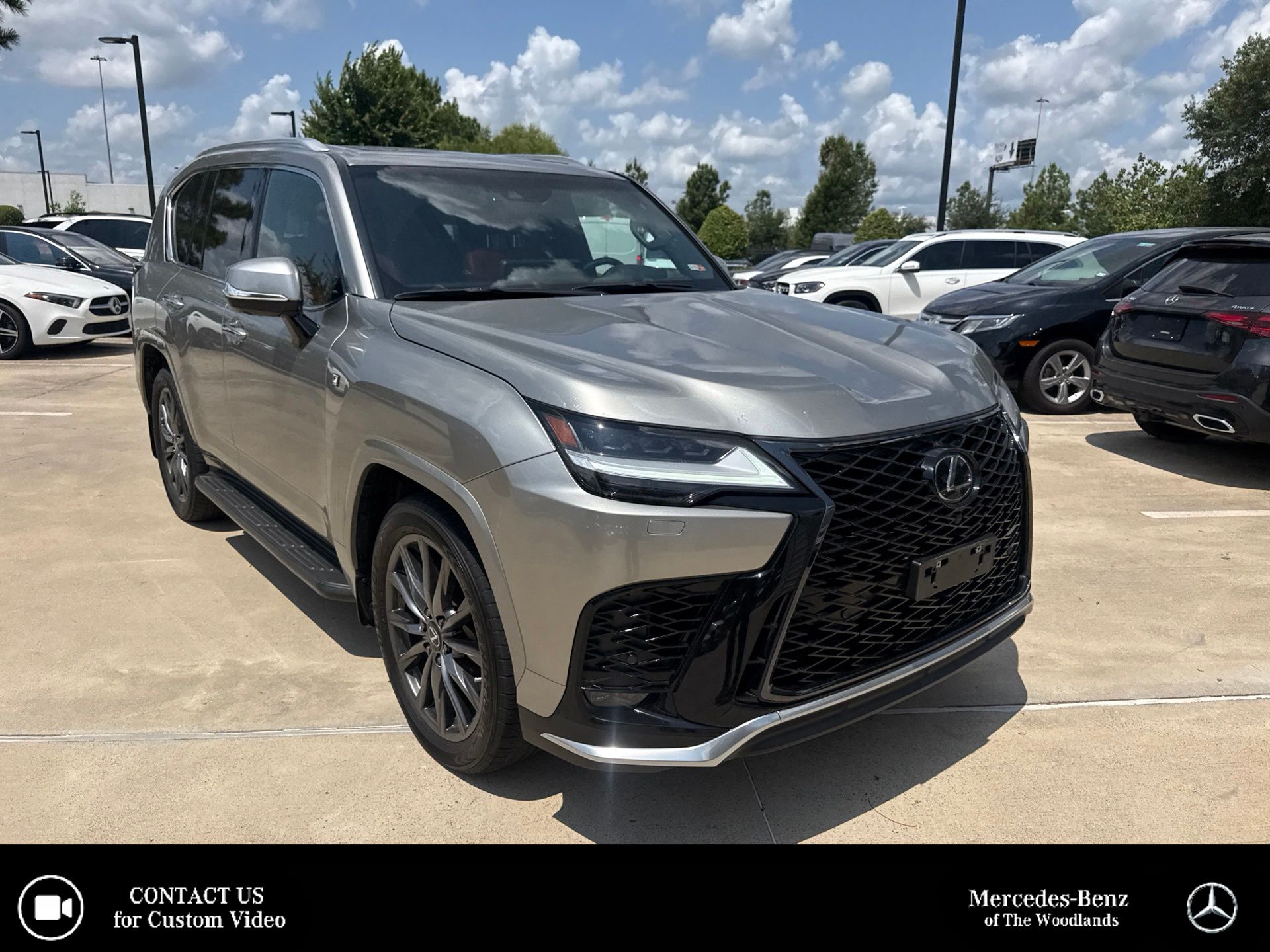 Silver 2024 Lexus LX SUV / Crossover Automatic