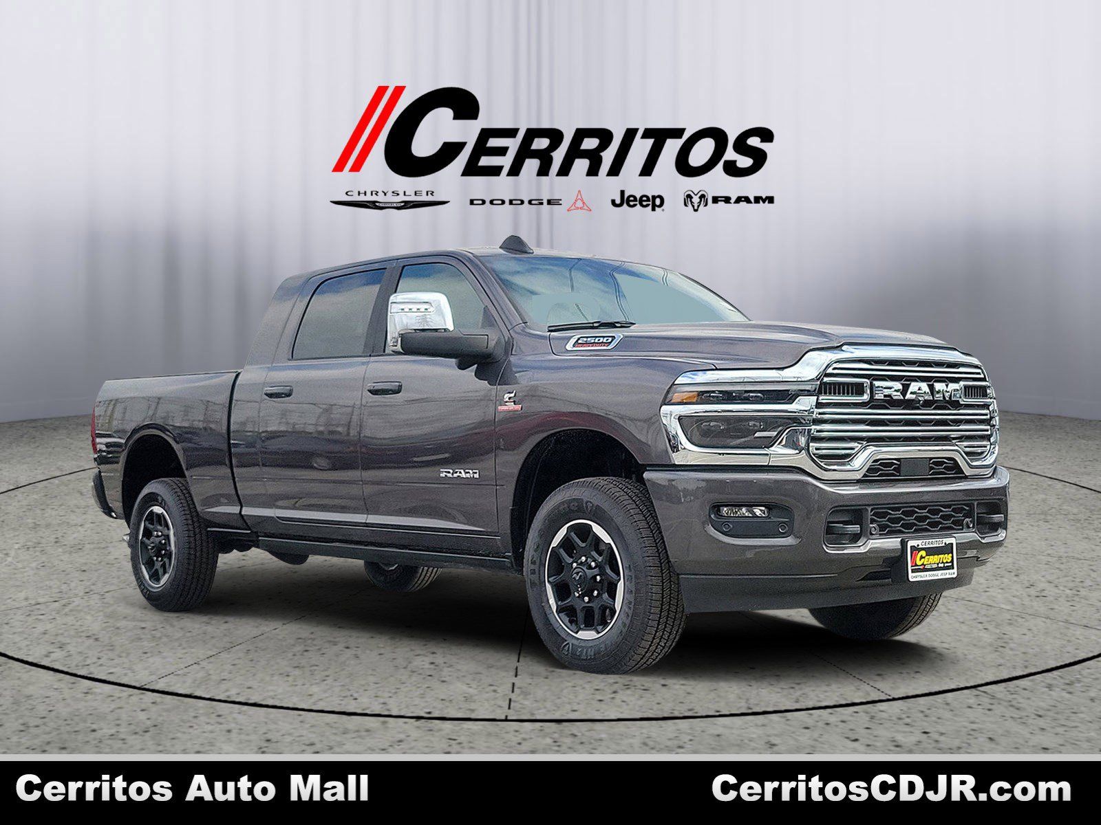 Gray (Granite Crystal Metallic Clearcoat) 2026 RAM 2500 Pickup Truck Four-Wheel Drive 8-Speed Automatic