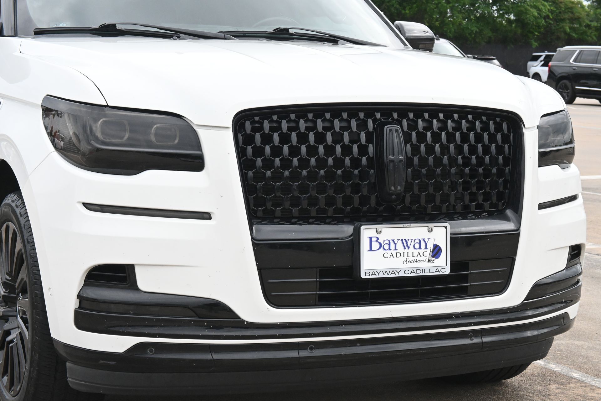 2022 Lincoln Navigator L Black Label White at Classic Chevrolet Galveston