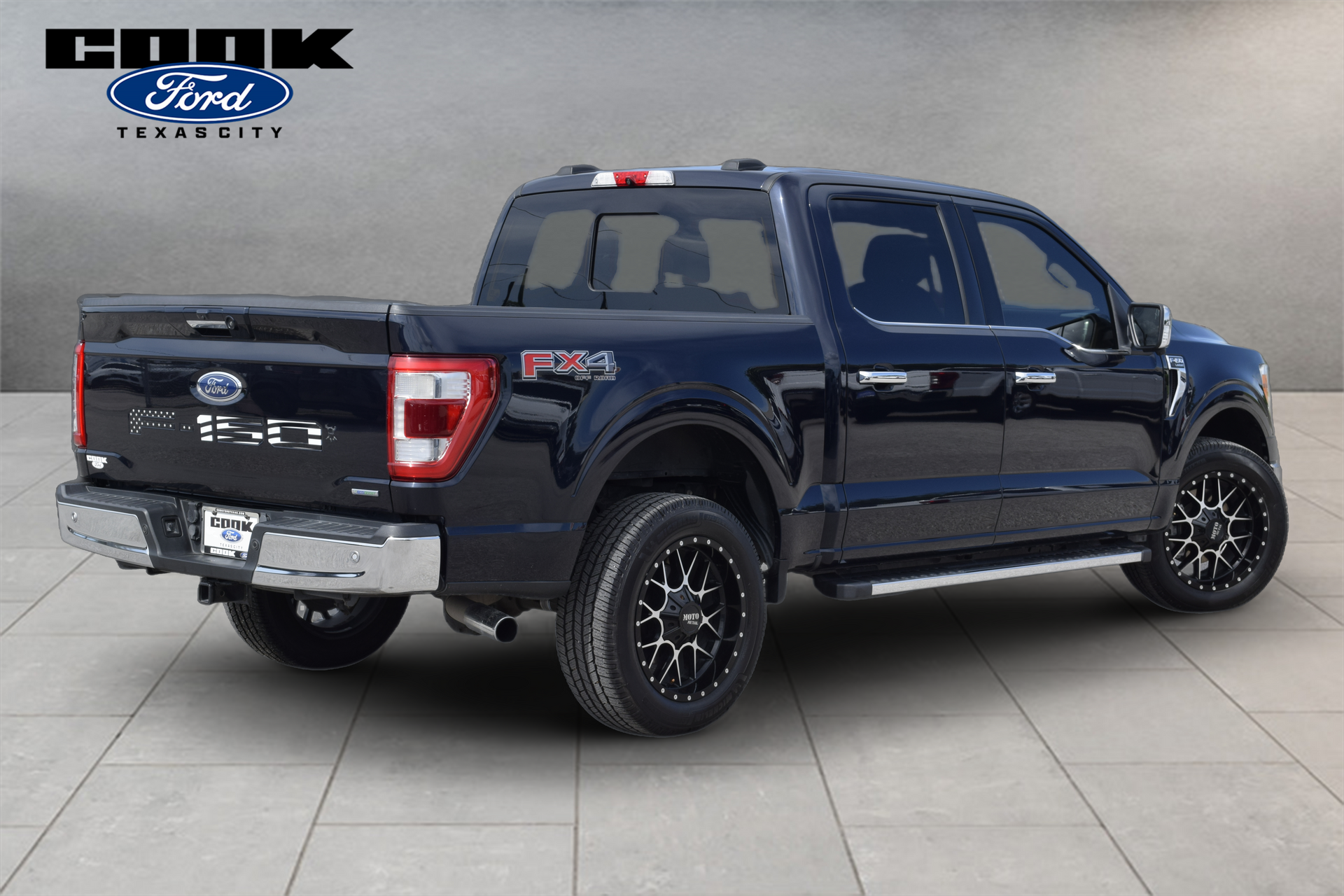 2021 Ford F-150 Lariat Blue at Don McGill Toyota