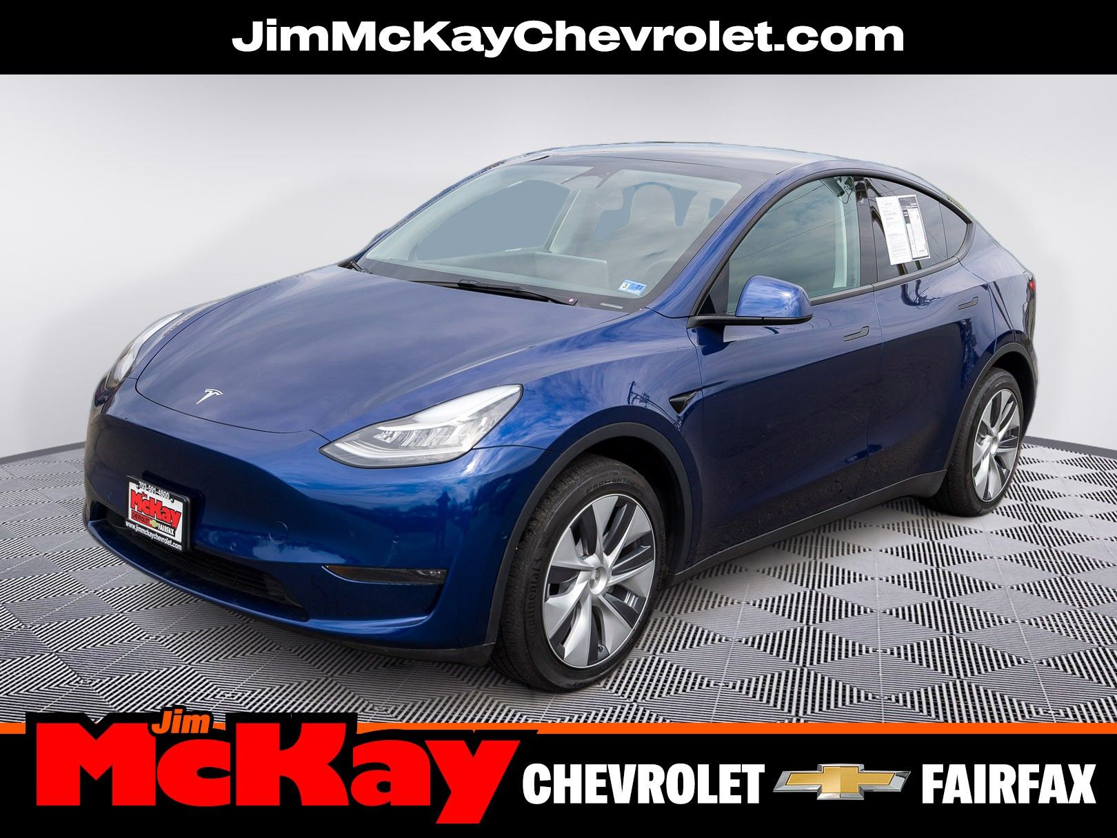 Deep Blue Metallic 2022 Tesla Model Y Long Range AWD SUV / Crossover All-Wheel Drive 1-Speed Dual Clutch