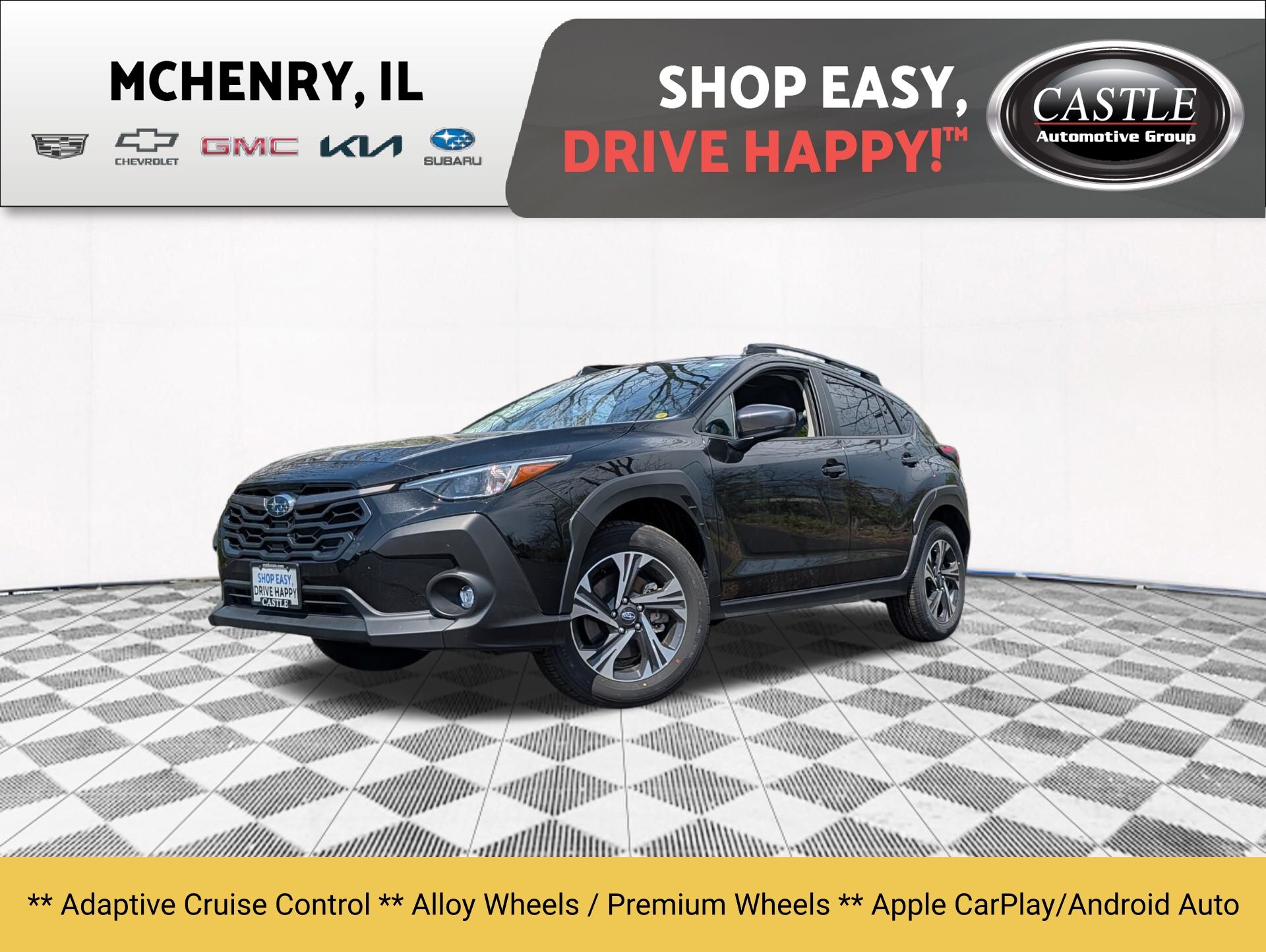 Crystal Black Silica 2026 Subaru Crosstrek SUV / Crossover All-Wheel Drive Continuously Variable Transmission